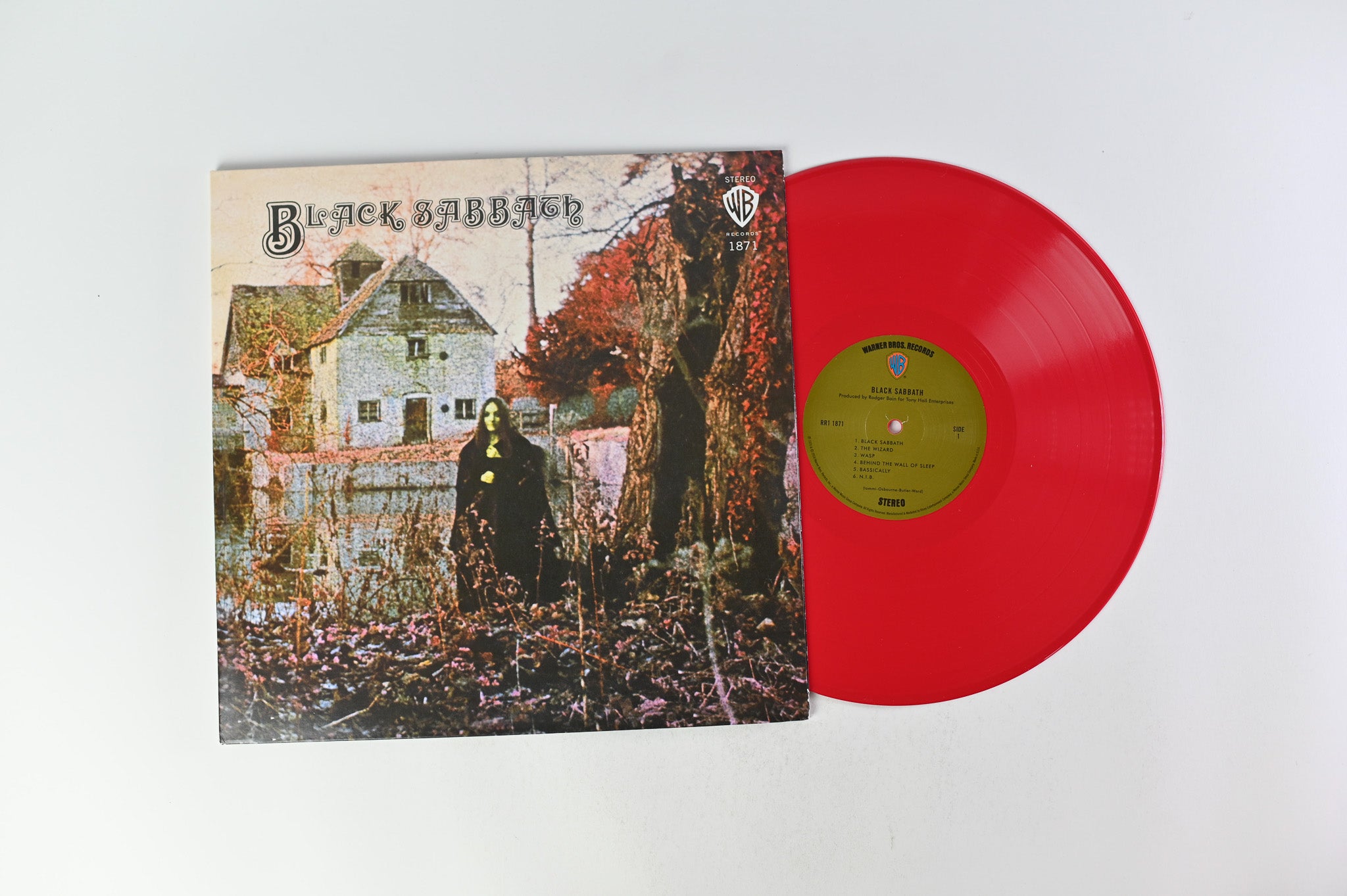 Black Sabbath - Black Sabbath on Rhino Records - Red Vinyl