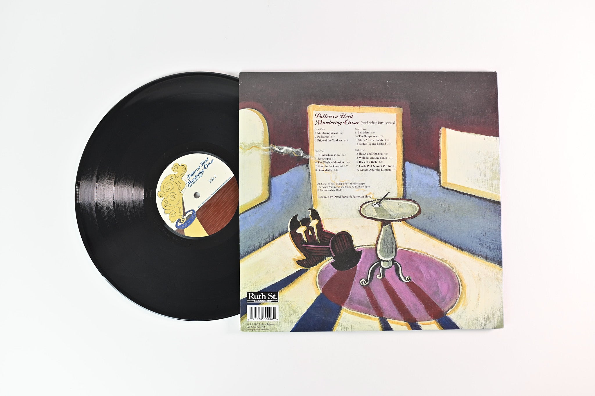 Patterson Hood - Murdering Oscar (And Other Love Songs) on Ruth St. Records