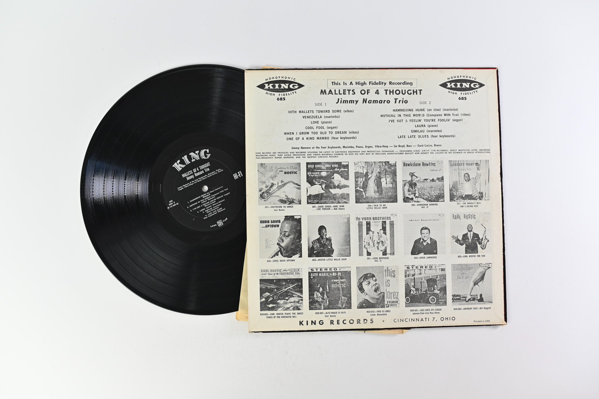 Jimmy Namaro Trio - With Mallets A 4 Thought on King