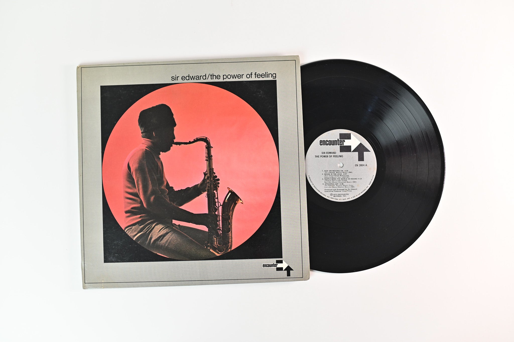 Sir Edward - The Power Of Feeling on Encounter Records