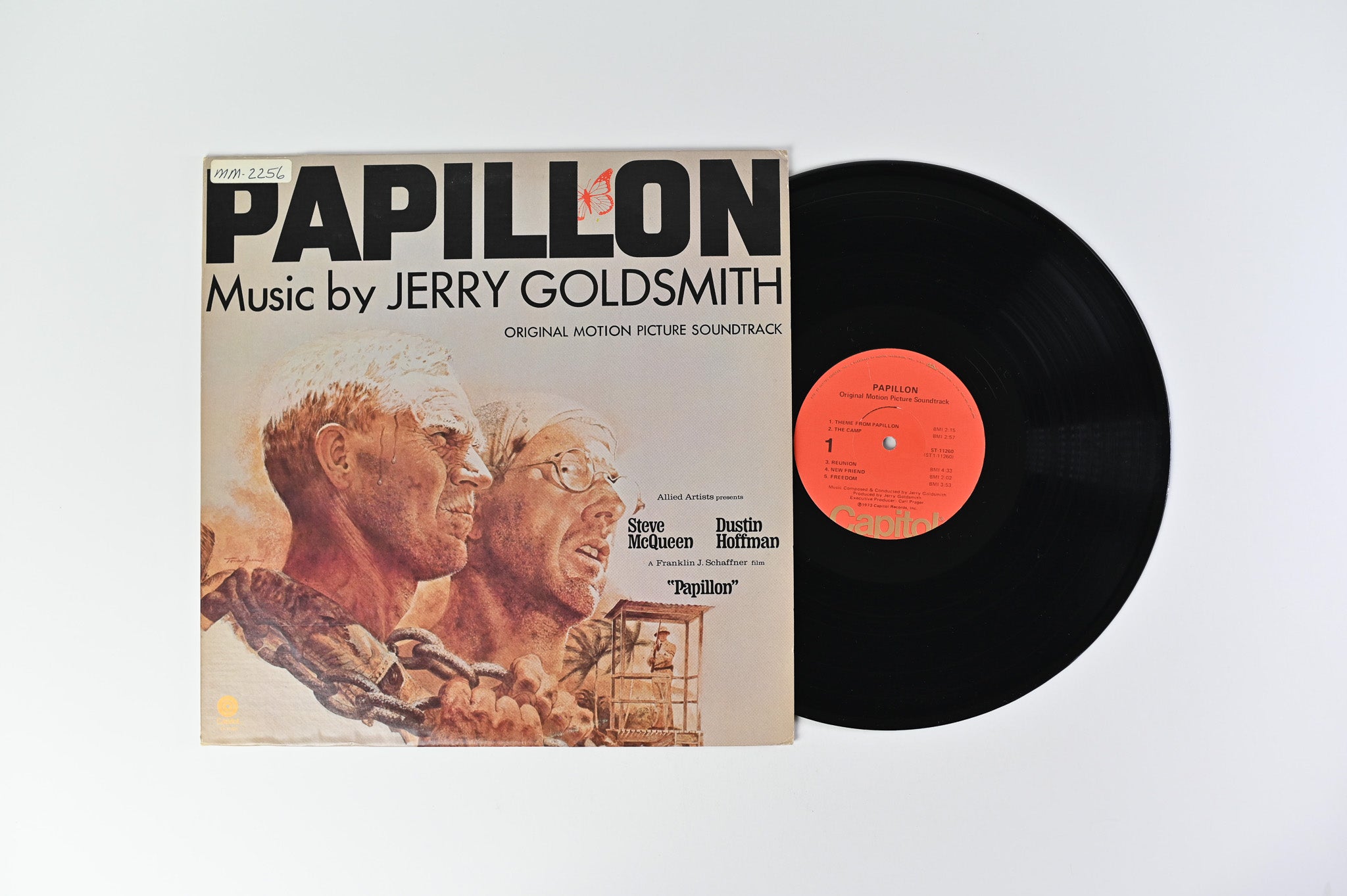 Jerry Goldsmith - Papillon (Original Motion Picture Soundtrack) on Capitol Records