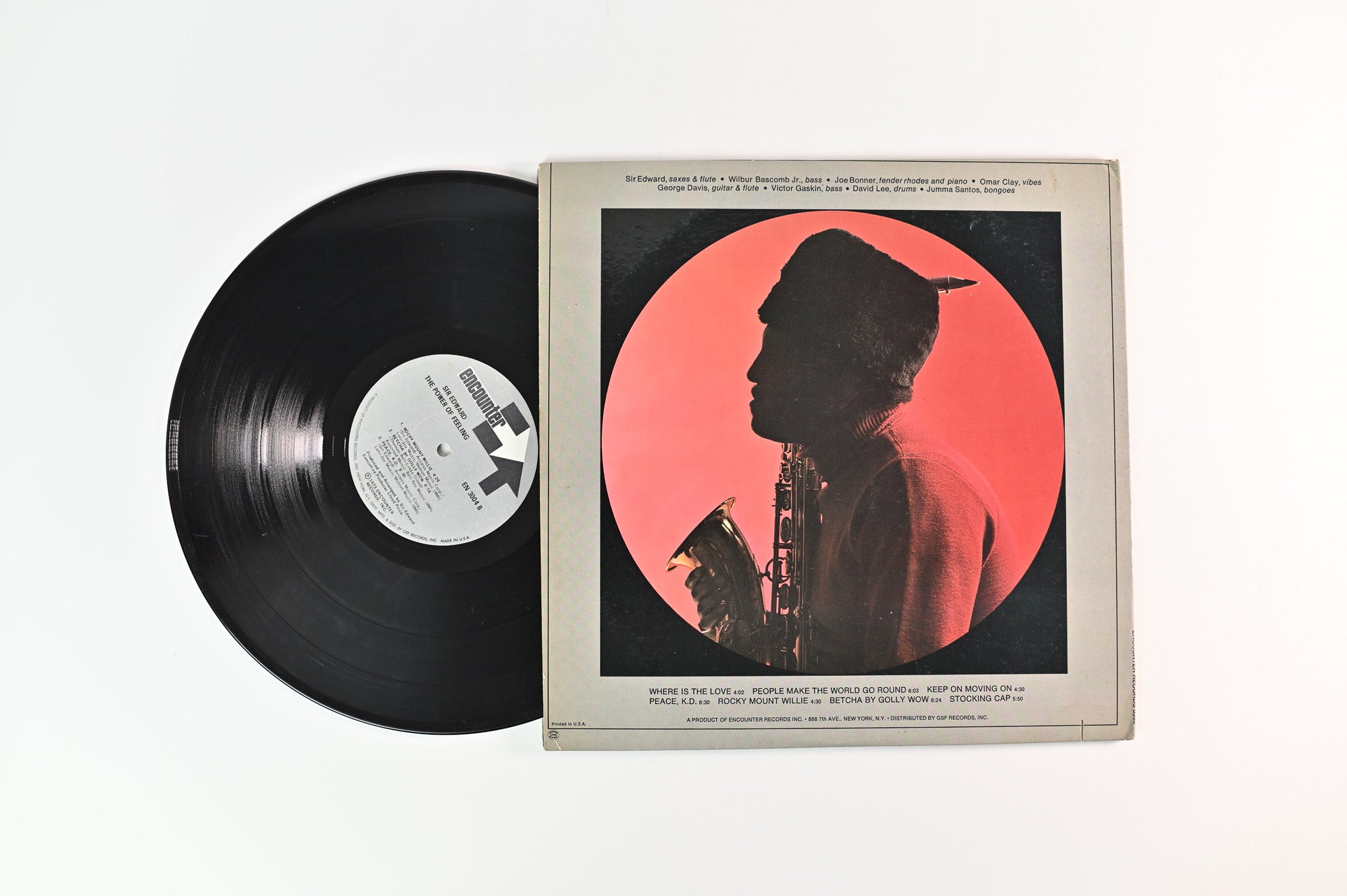 Sir Edward - The Power Of Feeling on Encounter Records