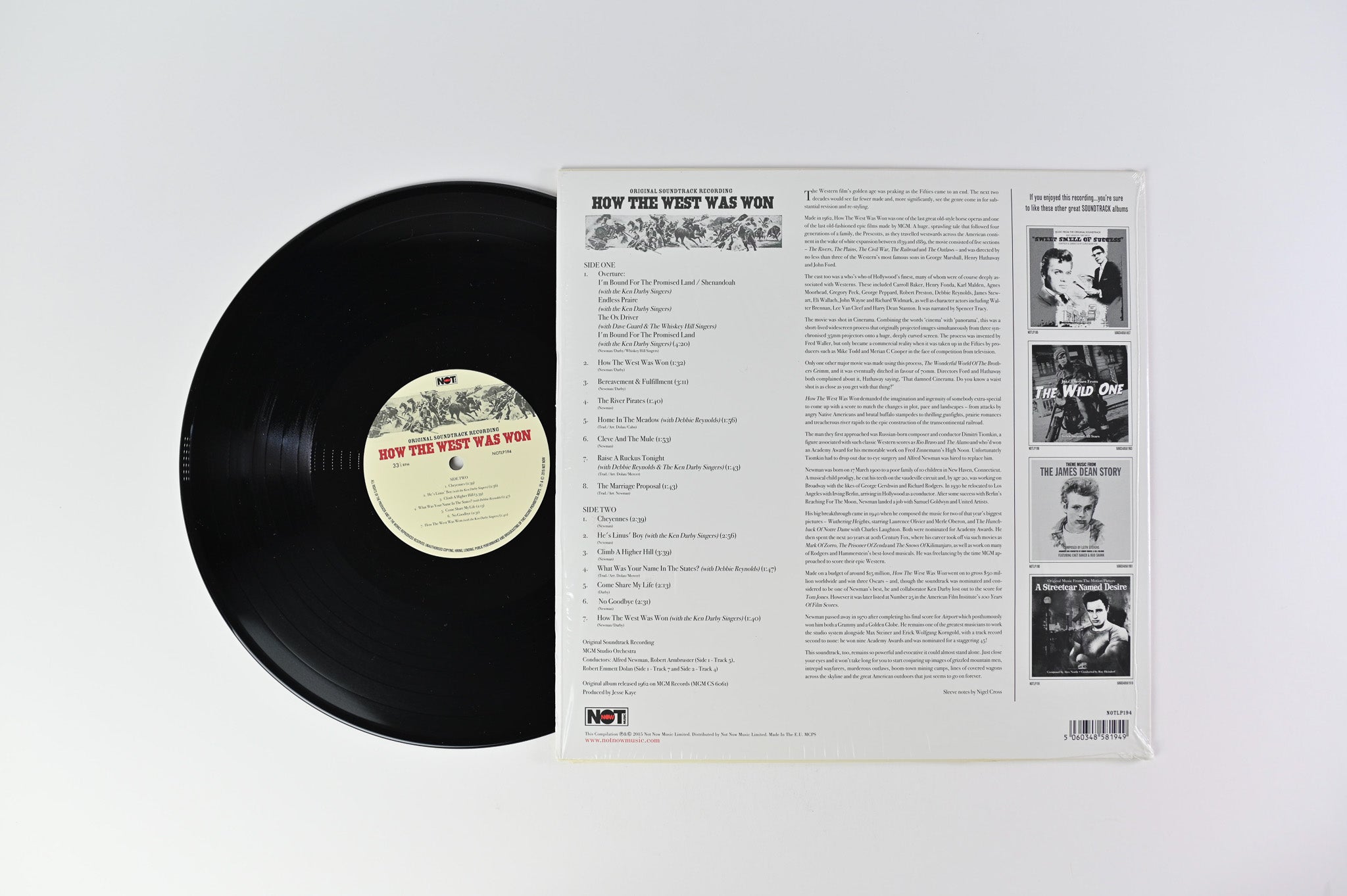 Various - How The West Was Won Soundtrack on Not Now Music Limited