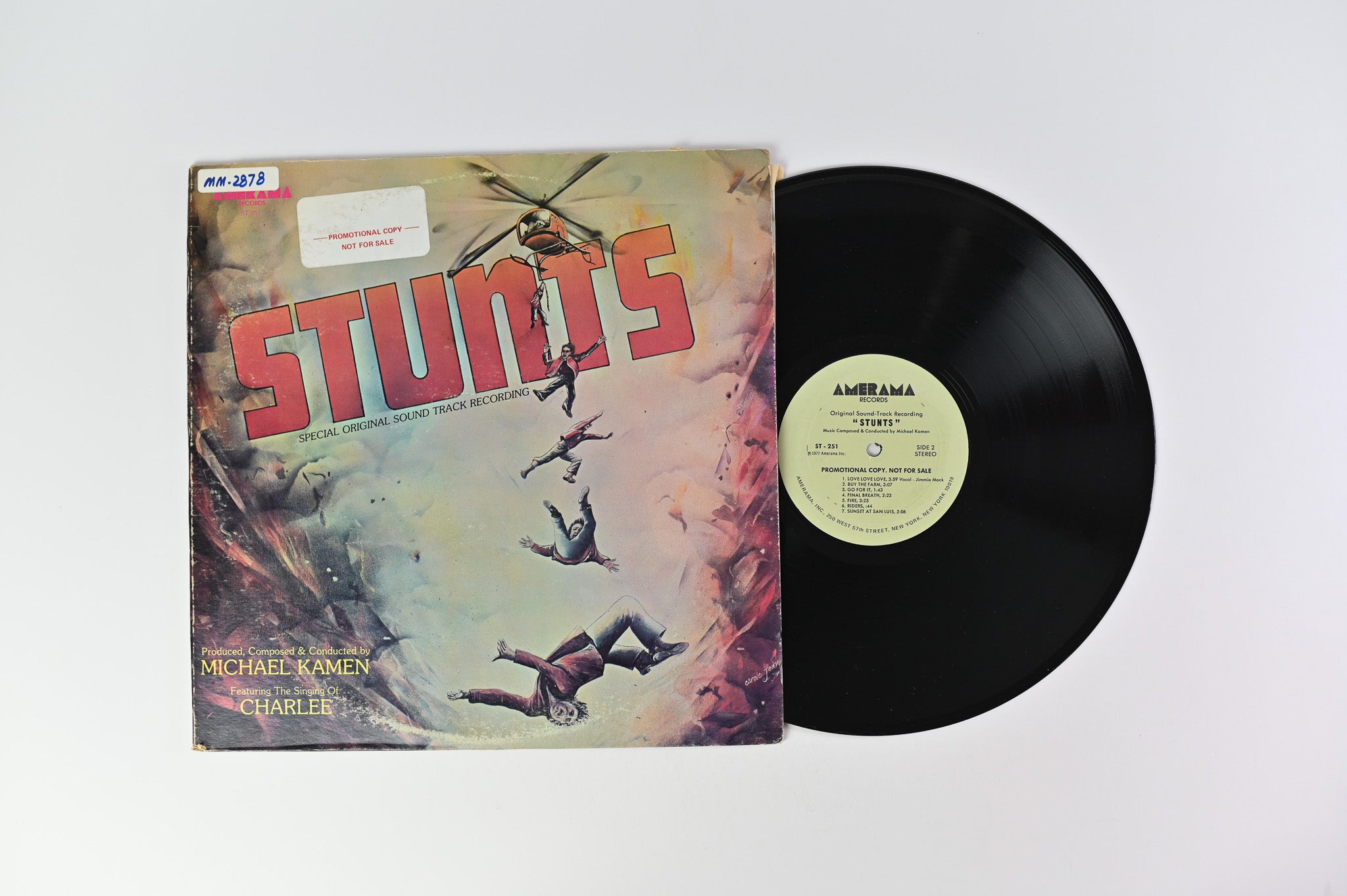 Michael Kamen - Stunts Promo on Amerama Records