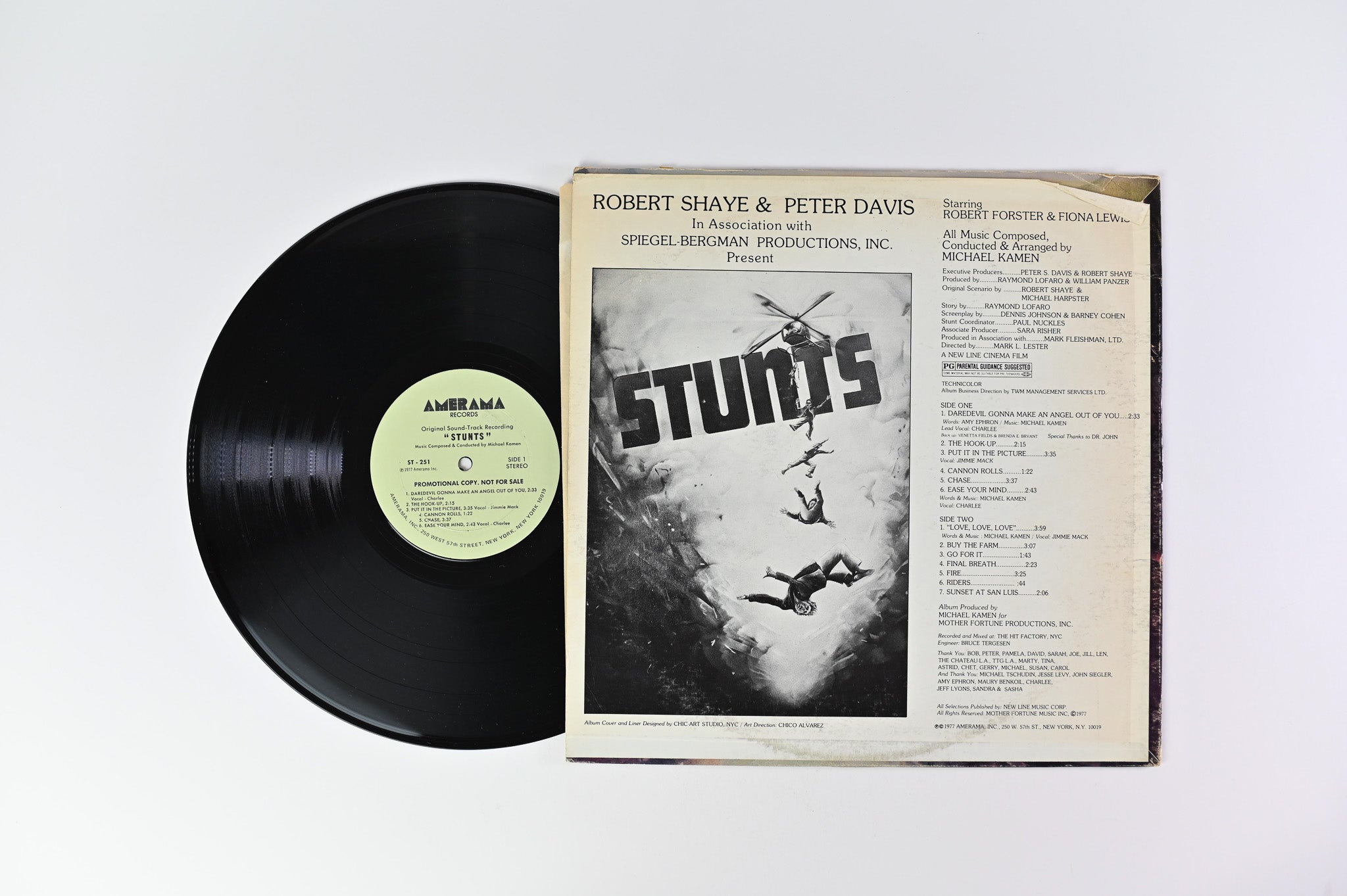 Michael Kamen - Stunts Promo on Amerama Records