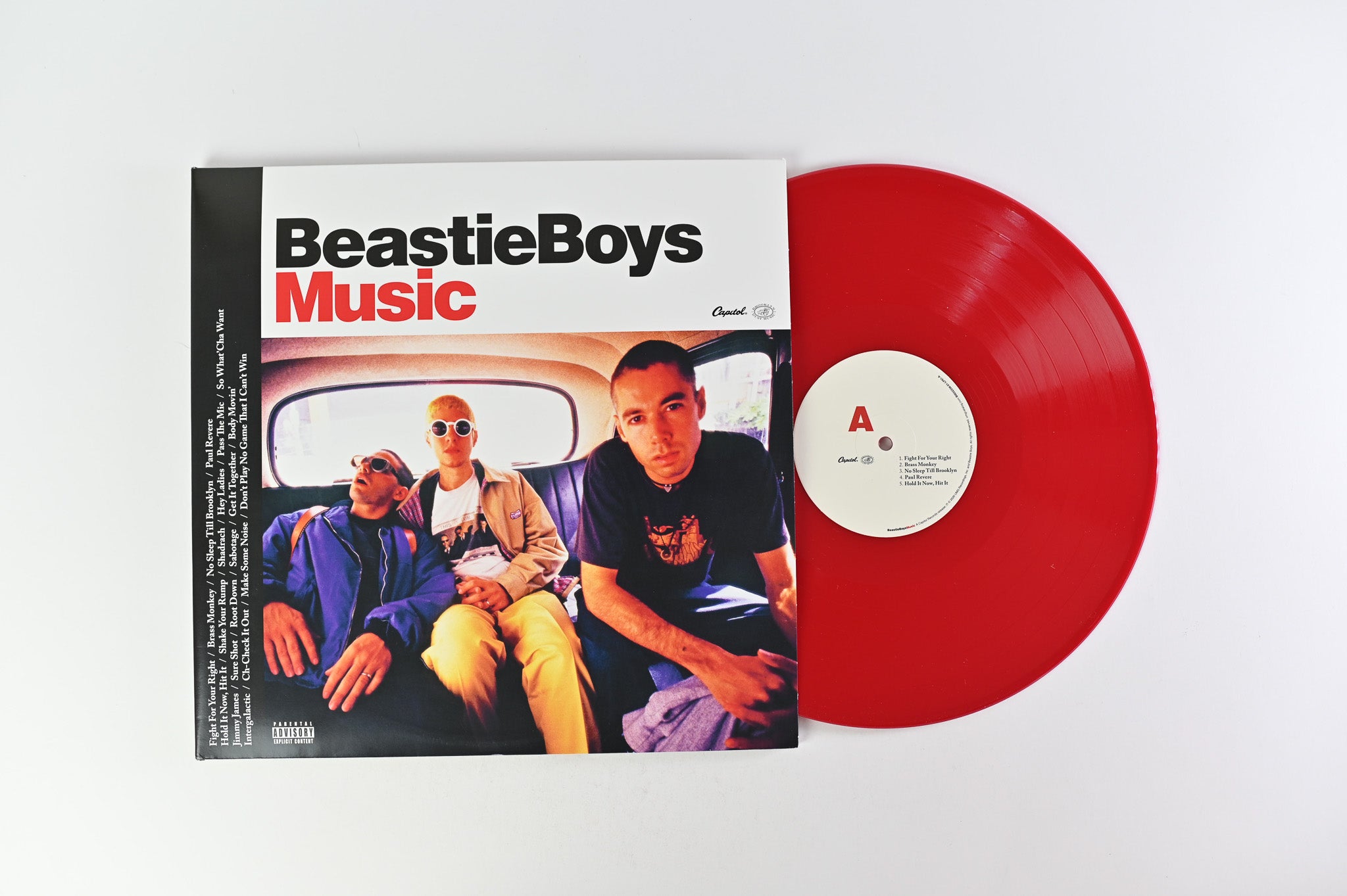 Beastie Boys - Beastie Boys Music on Capitol Ltd Red & White Vinyl