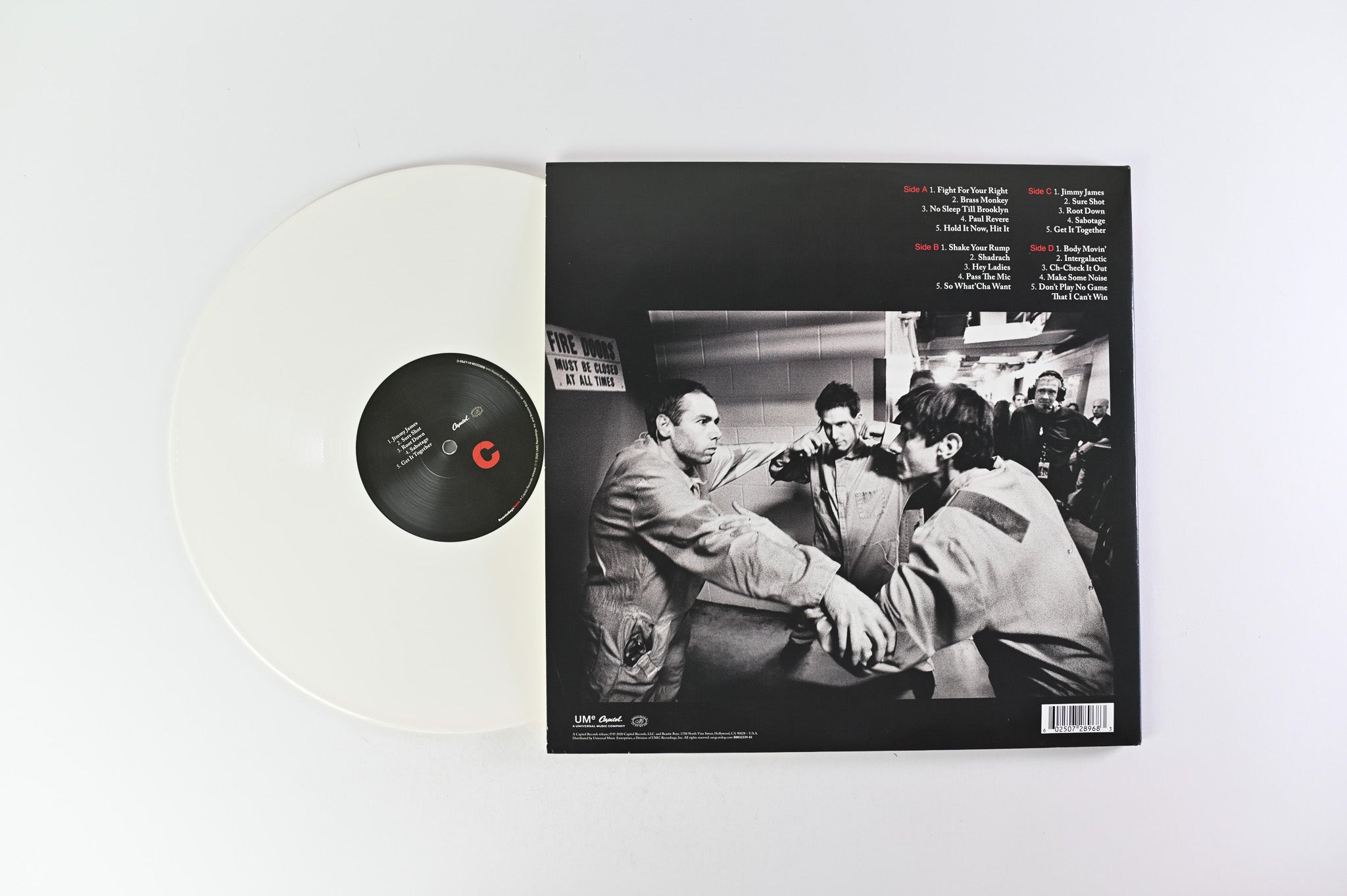 Beastie Boys - Beastie Boys Music on Capitol Ltd Red & White Vinyl
