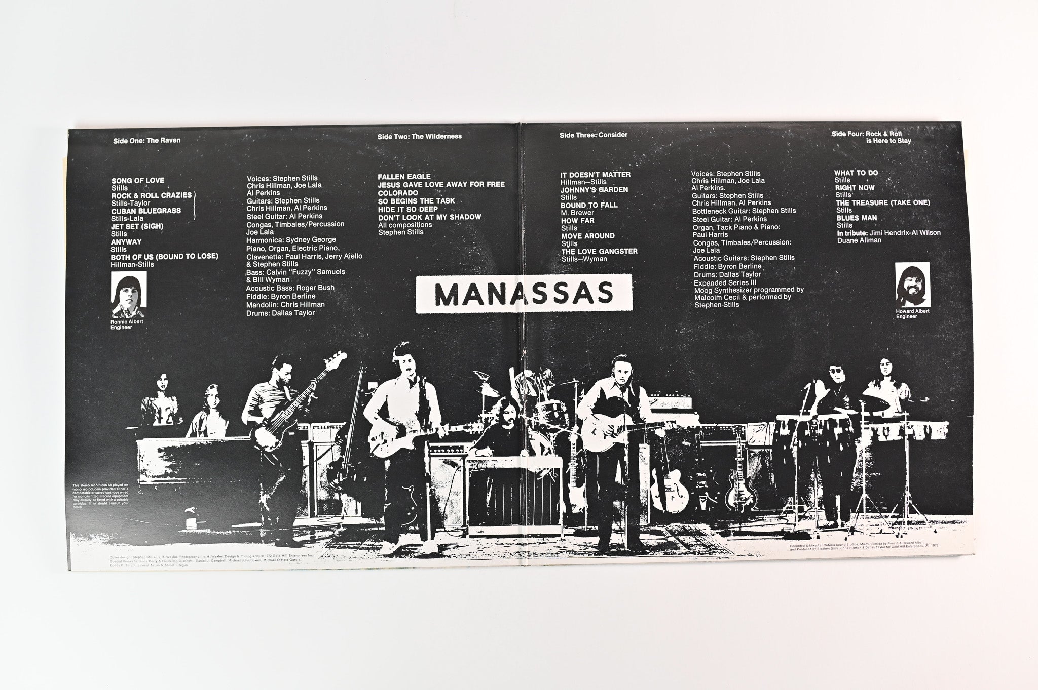 Stephen Stills - Manassas on Atlantic UK pressing