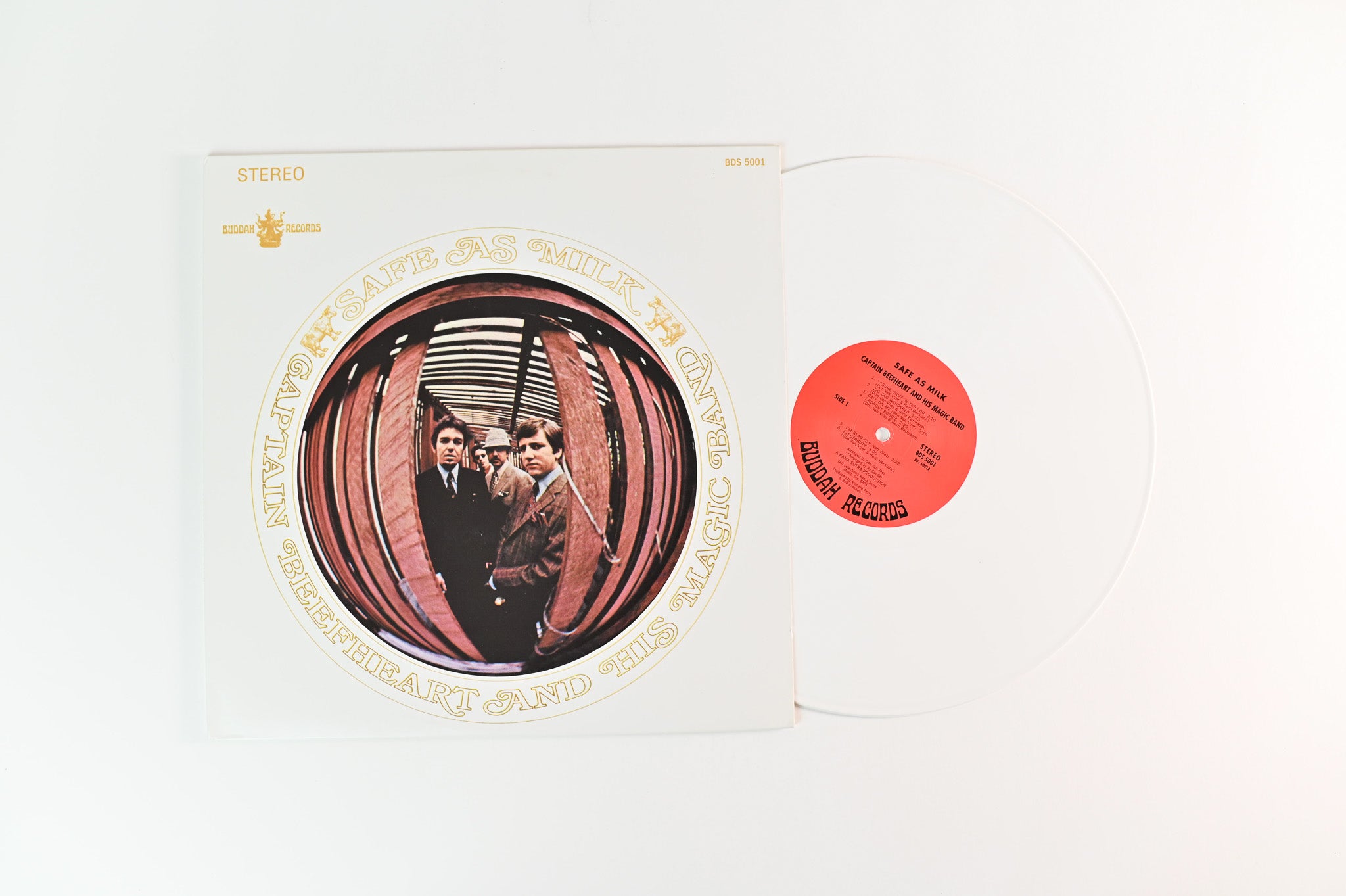 Captain Beefheart - Safe As Milk on Buddah Records - White Vinyl