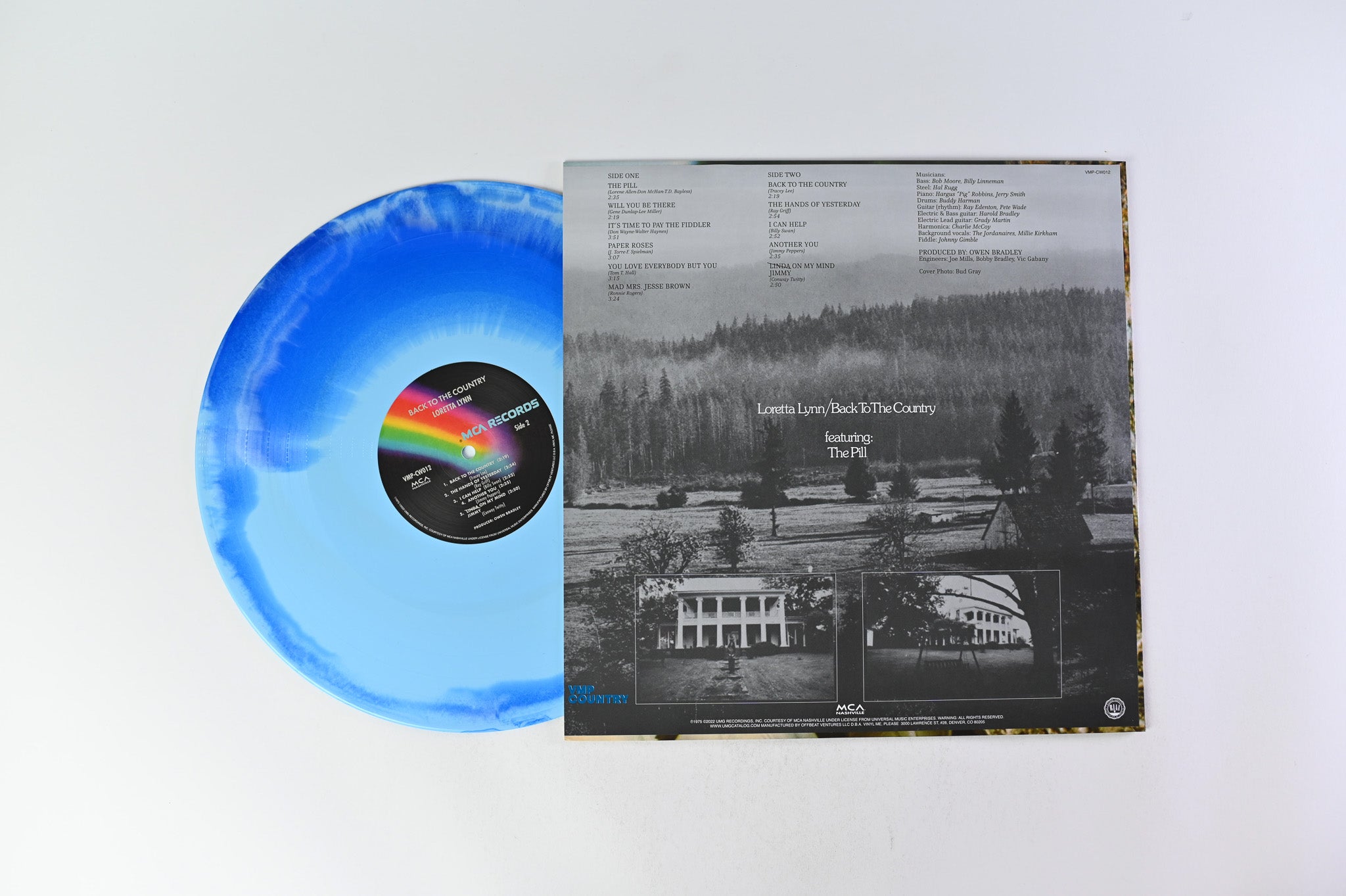 Loretta Lynn - Back to the Country on MCA Records / Vinyl Me, Please - Colored Vinyl