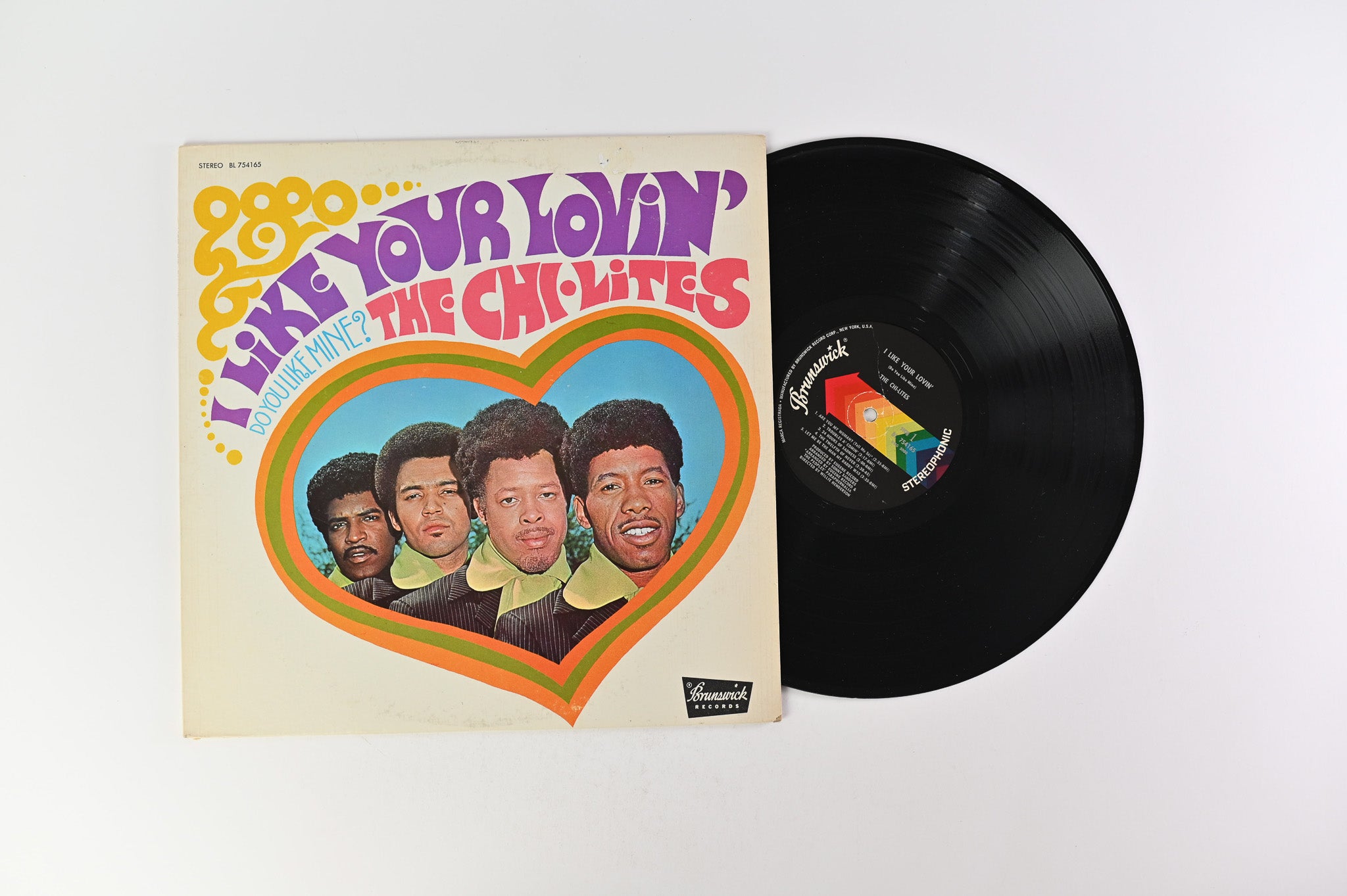 The Chi-Lites - I Like Your Lovin' (Do You Like Mine) on Brunswick