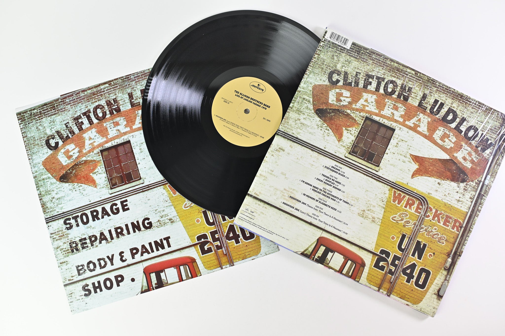 The Allman Brothers Band - Live At Ludlow Garage 1970 on Mercury 180 G