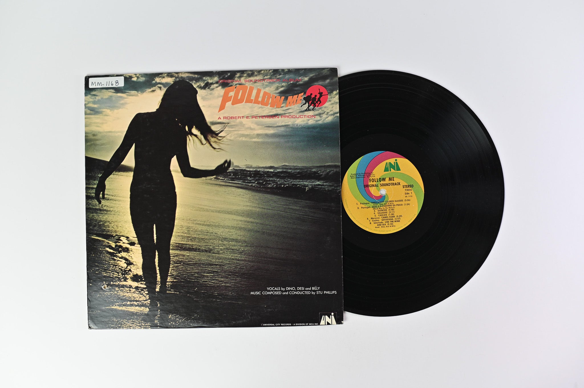 Stu Phillips - Follow Me (Original Soundtrack Album) on UNI Records