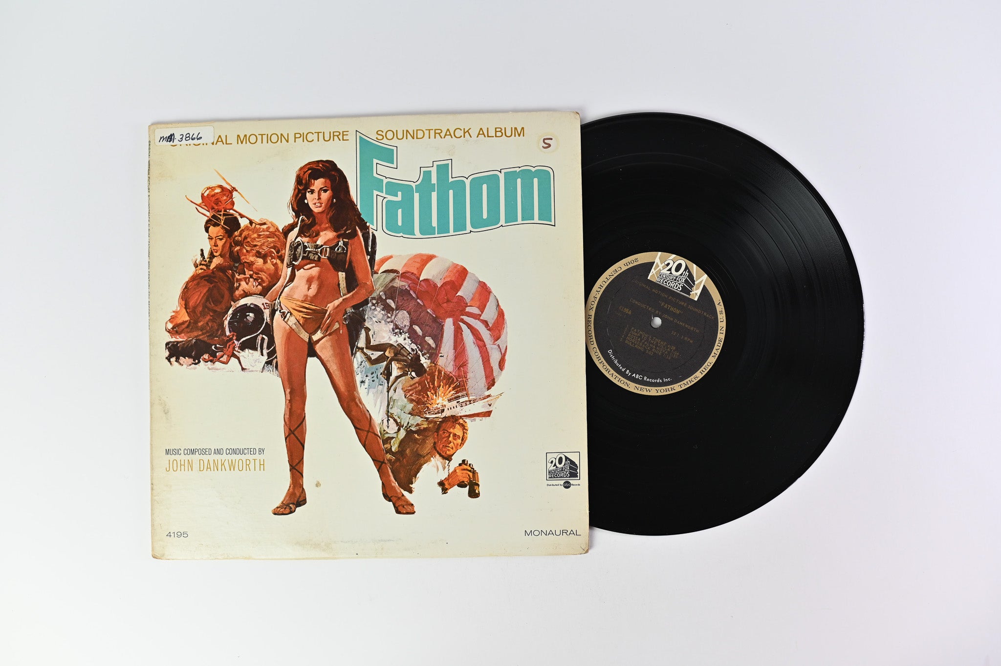 John Dankworth - Fathom (Original Motion Picture Soundtrack Album) on 20th Century Fox Records