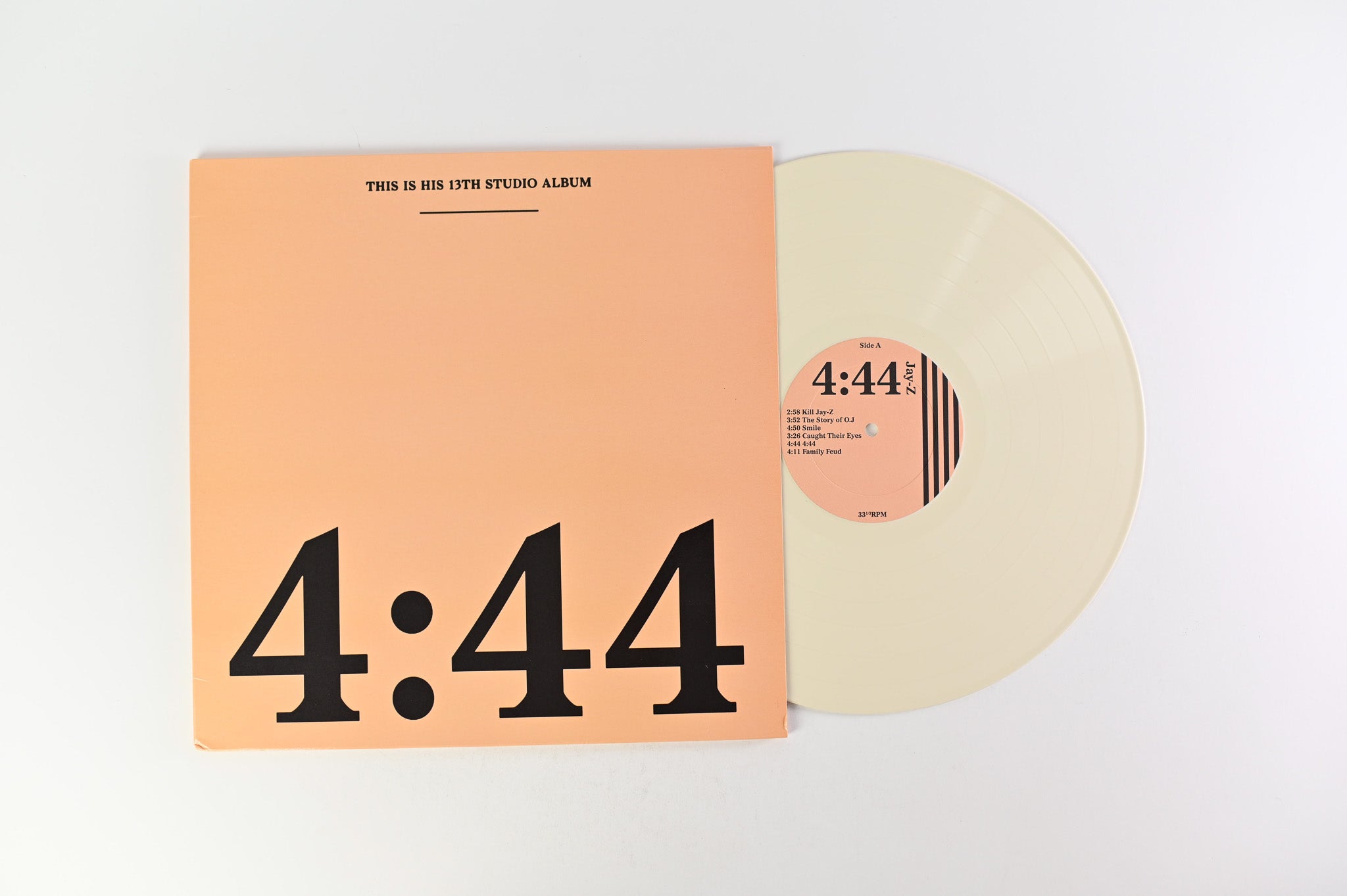 Jay-Z - 4:44 Unofficial Release White Vinyl