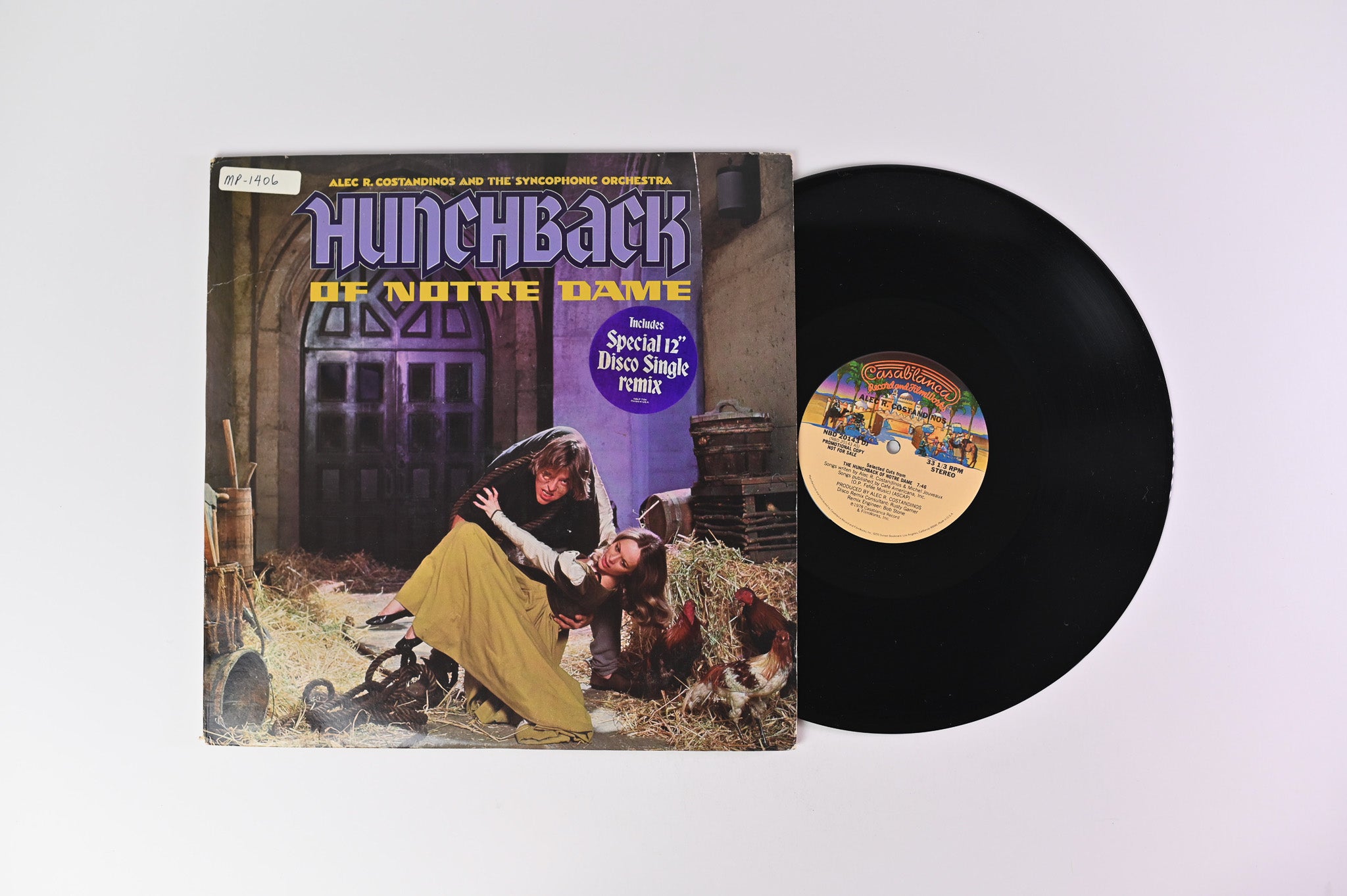 Alec R. Costandinos - The Hunchback Of Notre Dame (Includes Special 12" Disco Single Remix) on Casablanca