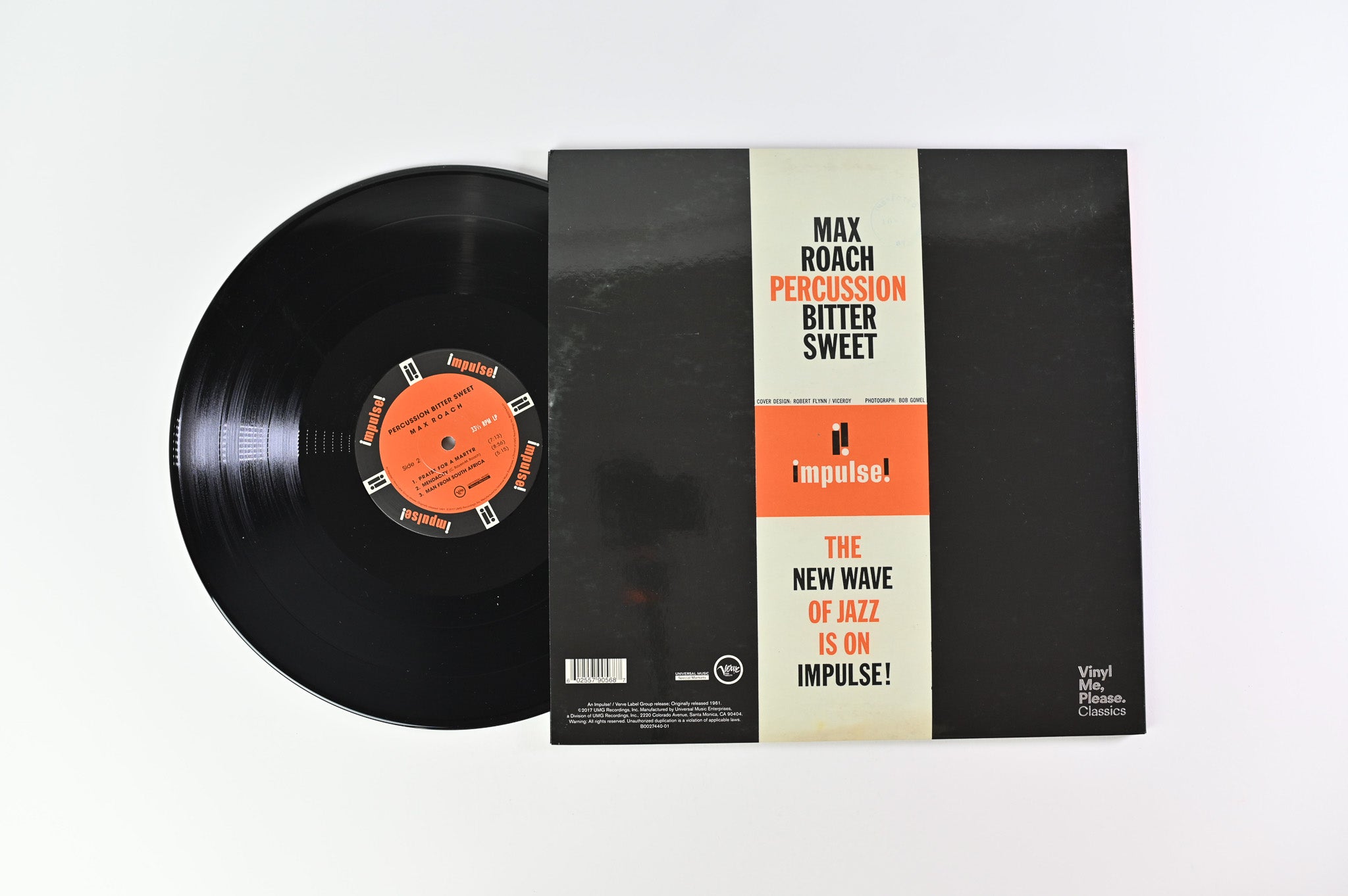 Max Roach - Percussion Bitter Sweet on Impulse Vinyl Me Please Reissue