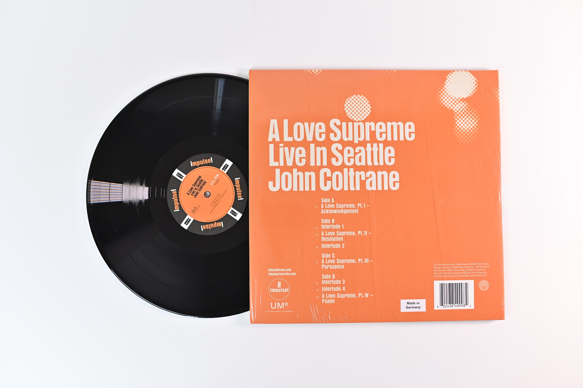 John Coltrane - A Love Supreme: Live In Seattle on Impulse! / UMe