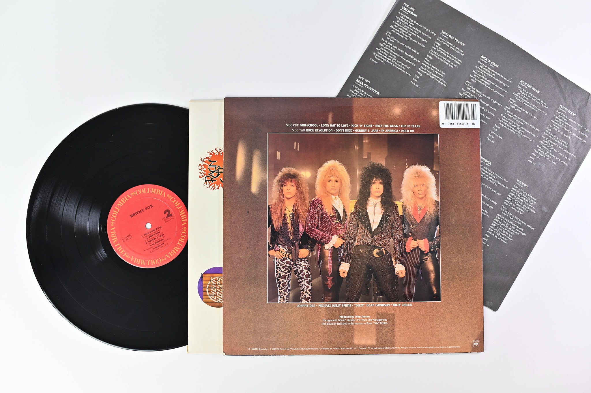 Britny Fox - Britny Fox on Columbia