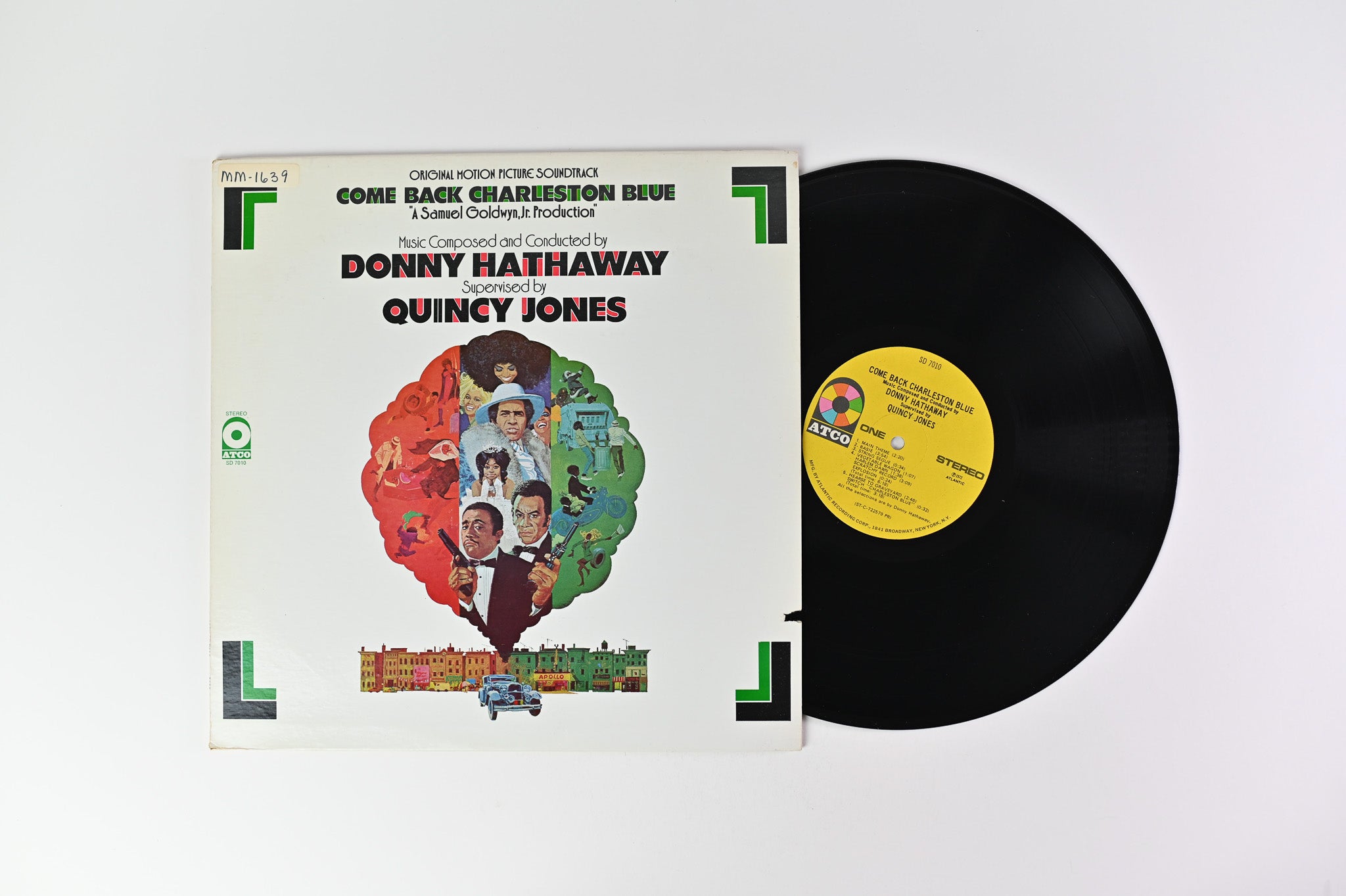 Donny Hathaway - Come Back Charleston Blue (Original Motion Picture Soundtrack) on ATCO Records