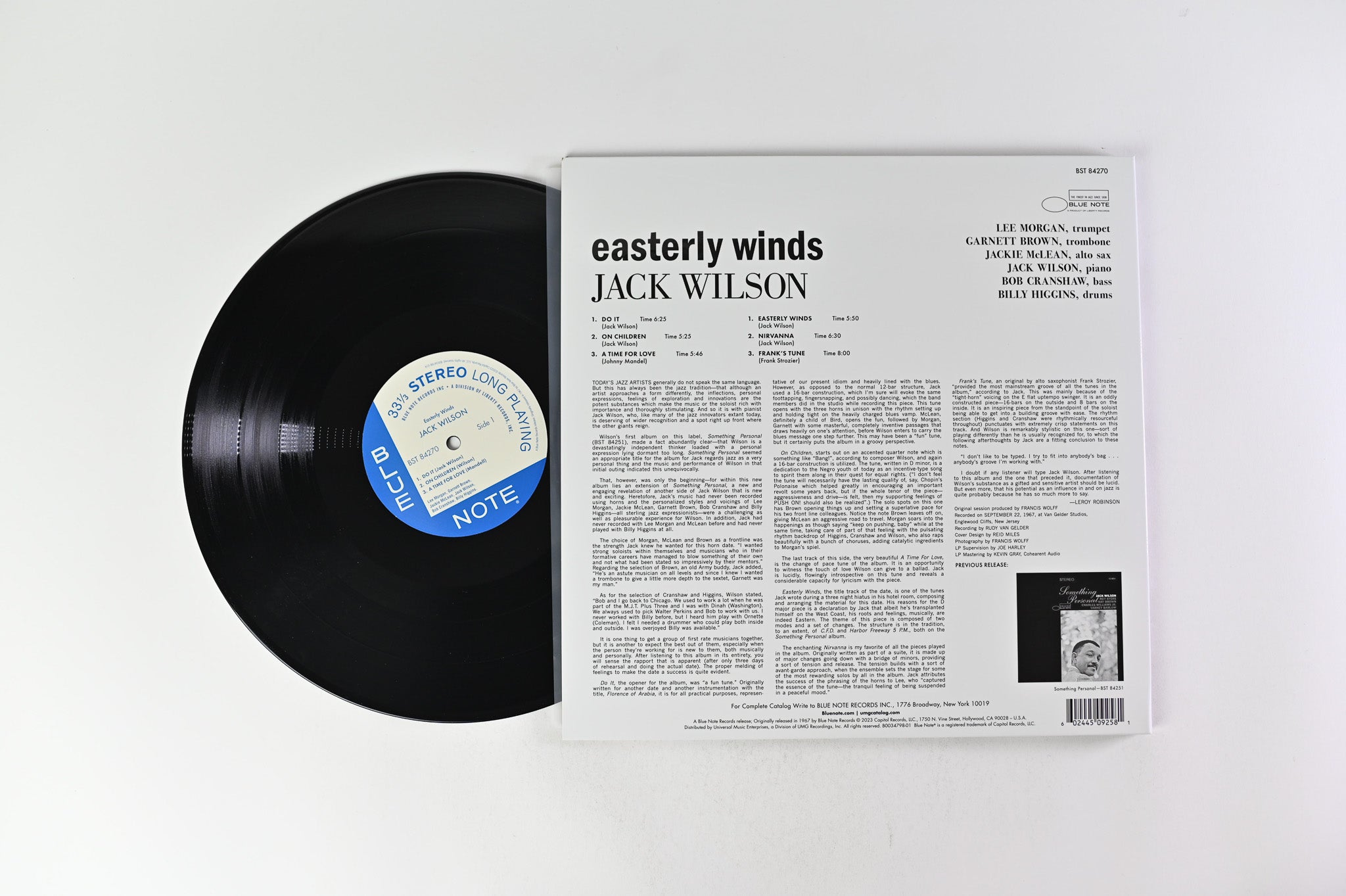 Jack Wilson - Easterly Winds on Blue Note Tone Poet Series