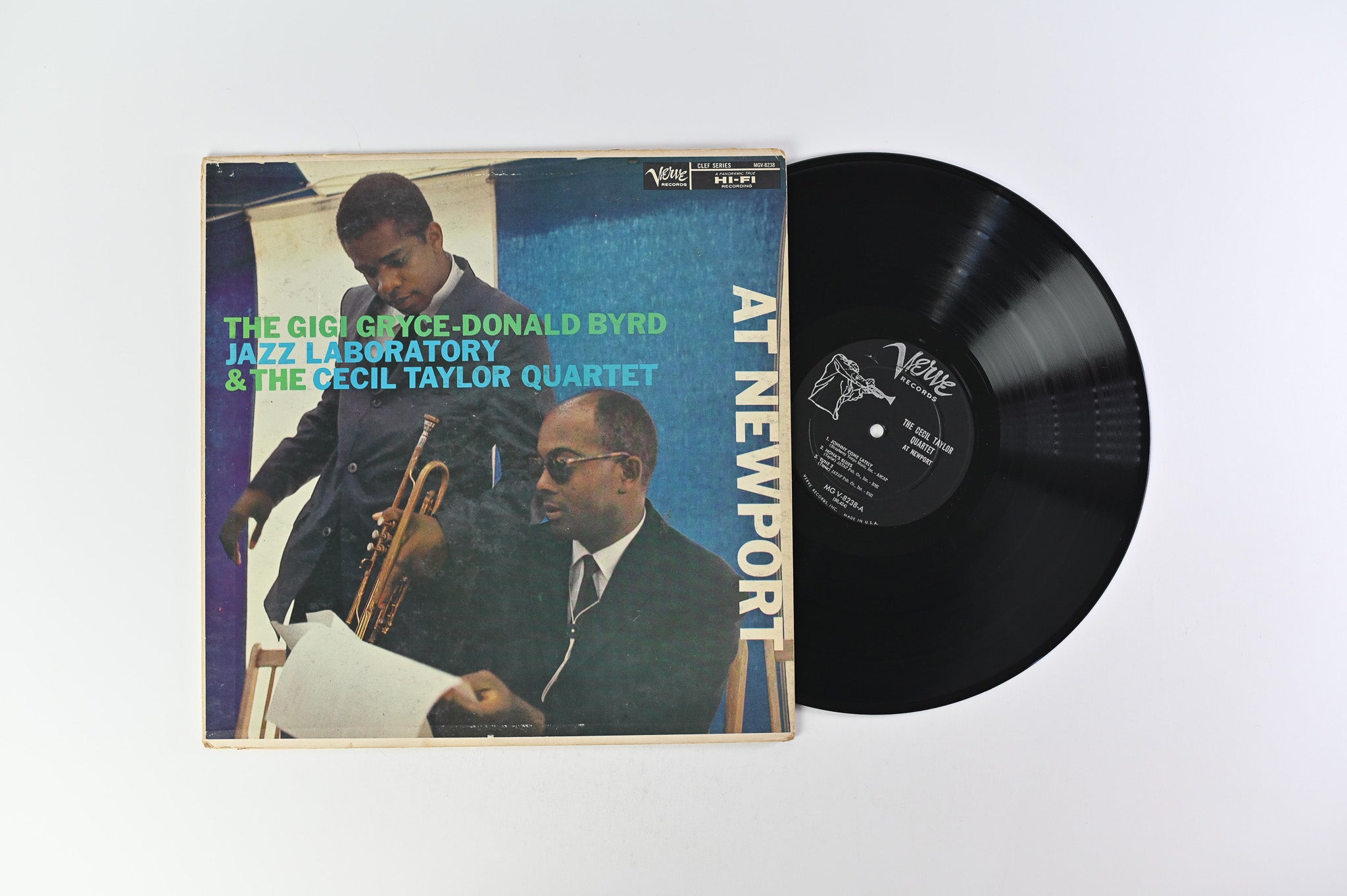 The Gigi Gryce - Donald Byrd Jazz Laboratory - At Newport on Verve Mono
