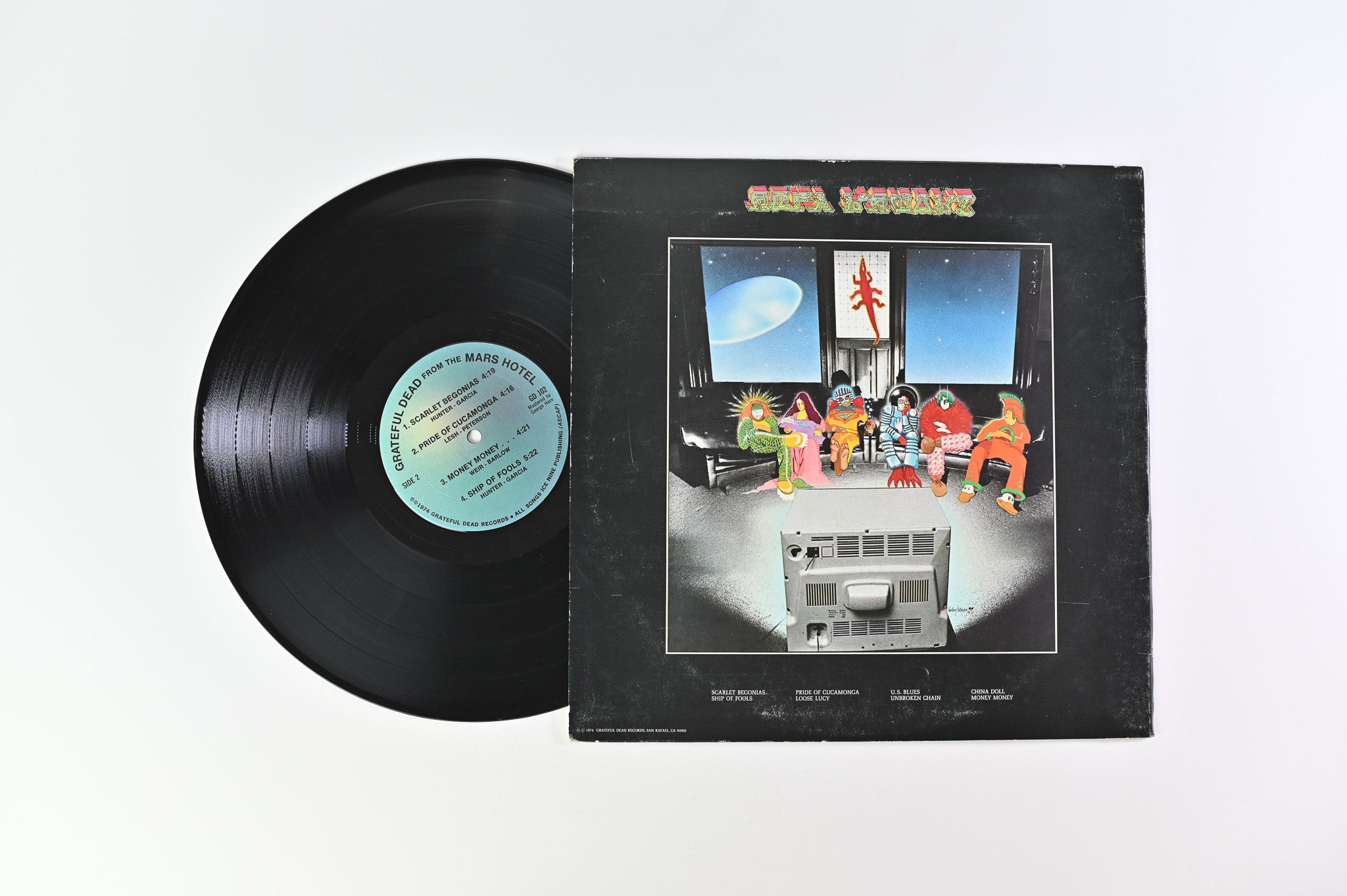 The Grateful Dead - From The Mars Hotel on Grateful Dead Records