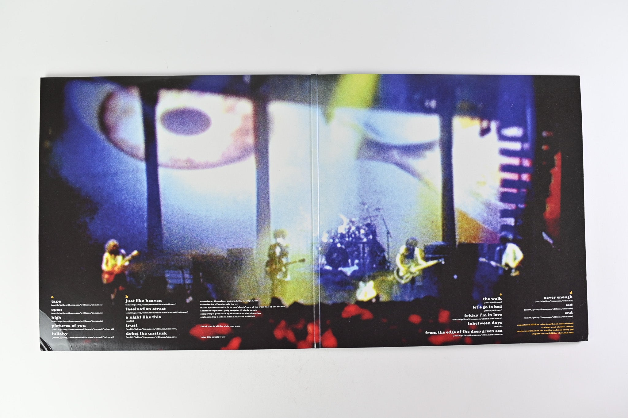 The Cure - Show on Rhino RSD Ltd Picture Disc Reissue
