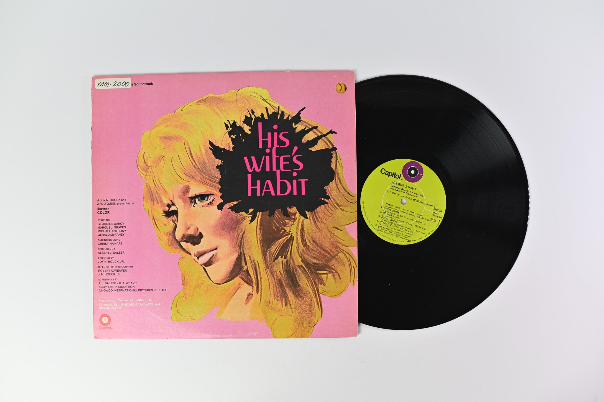 Jim Helms - His Wife's Habit (Original Motion Picture Soundtrack) on Capitol Records