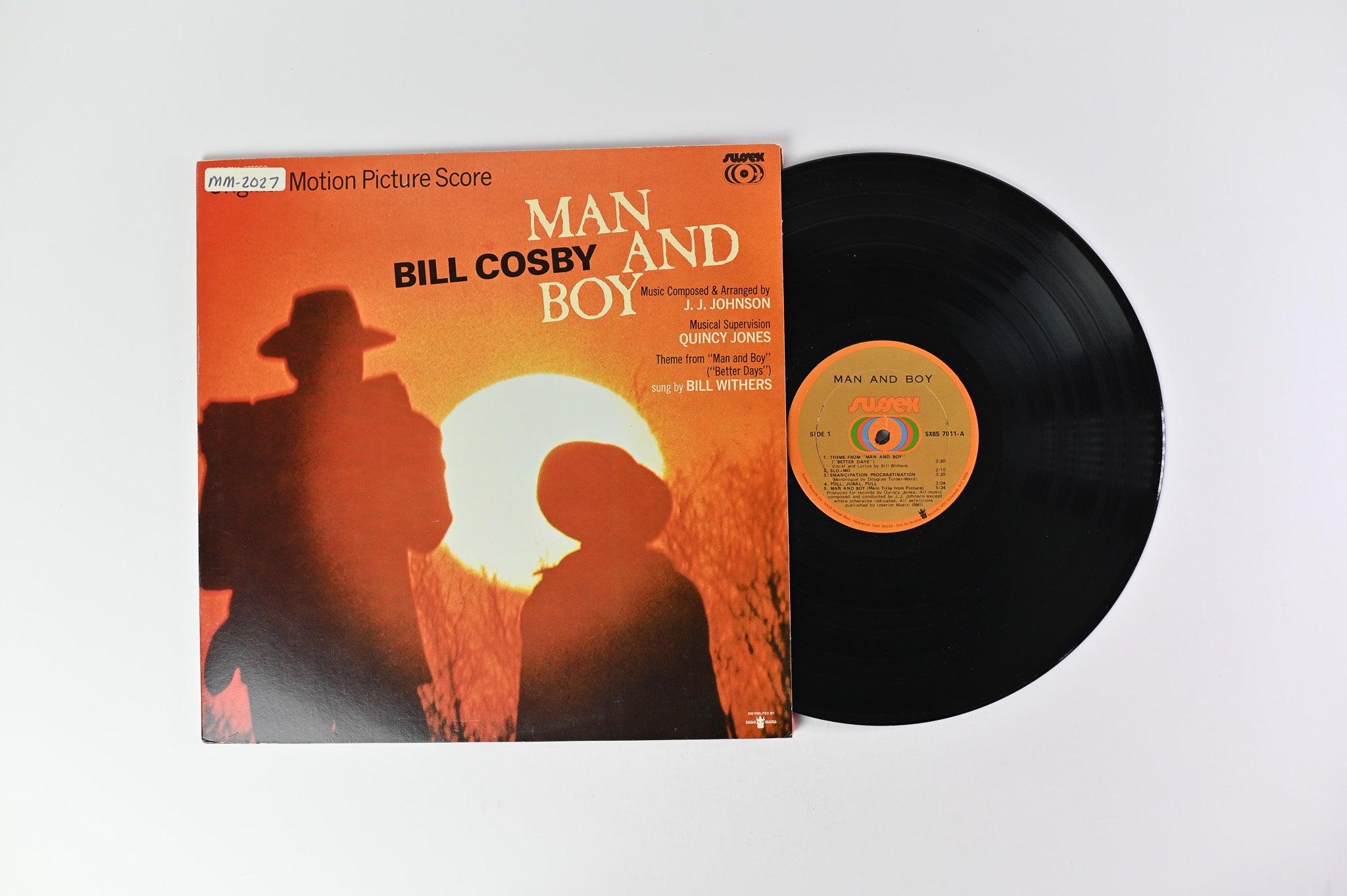 J.J. Johnson - Man And Boy (Original Motion Picture Score) on Sussex