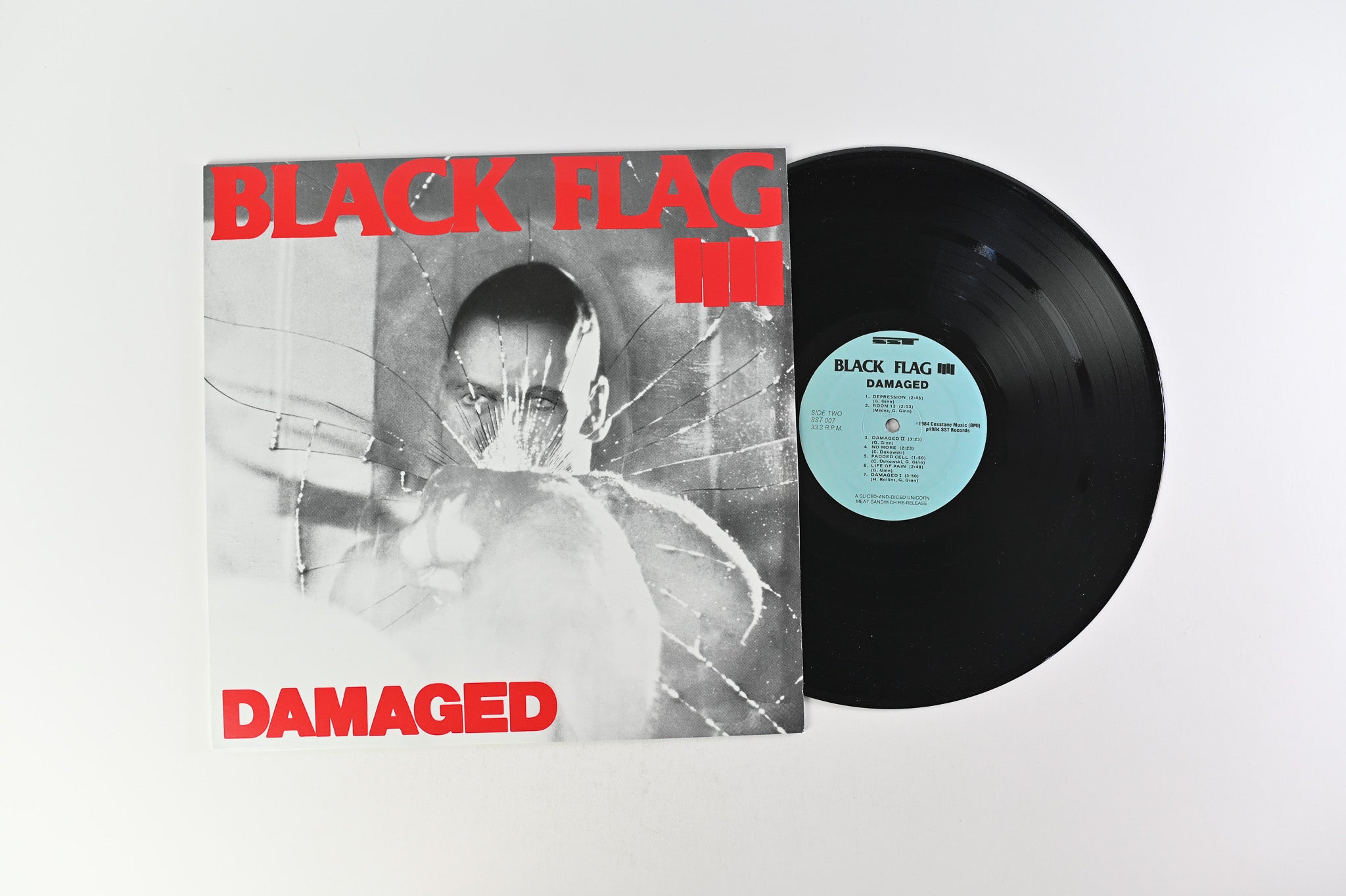 Black Flag - Damaged on SST Repress