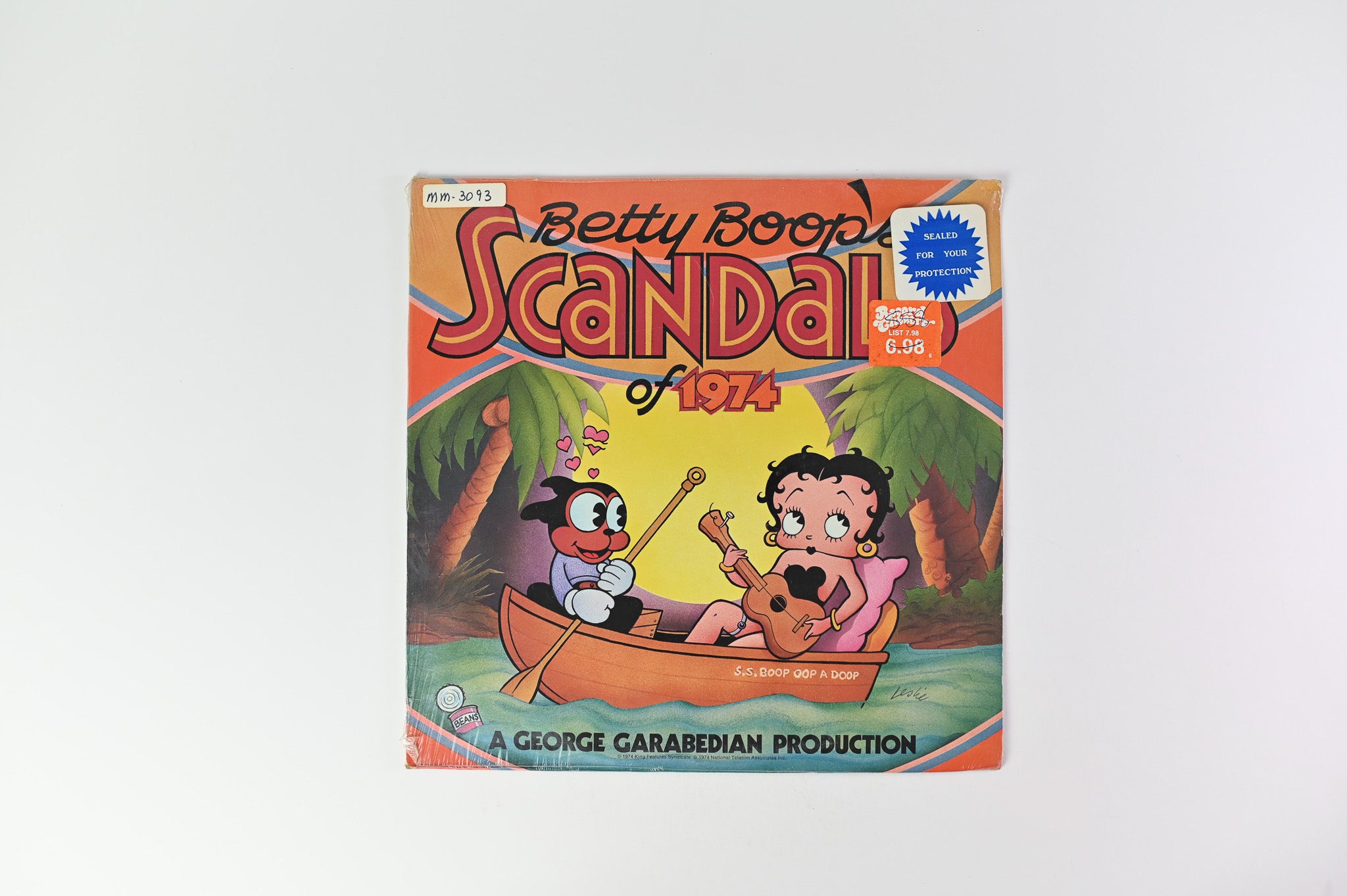 Mae Questel - Betty Boop - Scandals Of 1974 (Original Motion Picture Soundtrack) on Mark56 Records Sealed