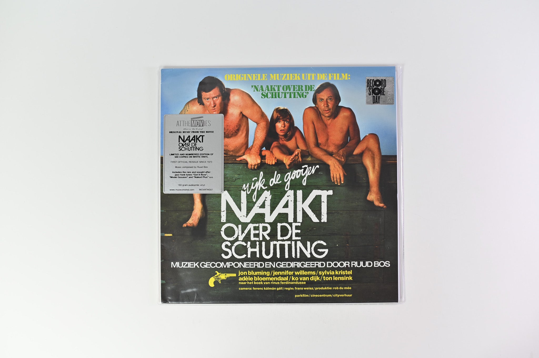 Ruud Bos - Naakt Over De Schutting (Originele Muziek Uit De Film) on Music On Vinyl White Vinyl