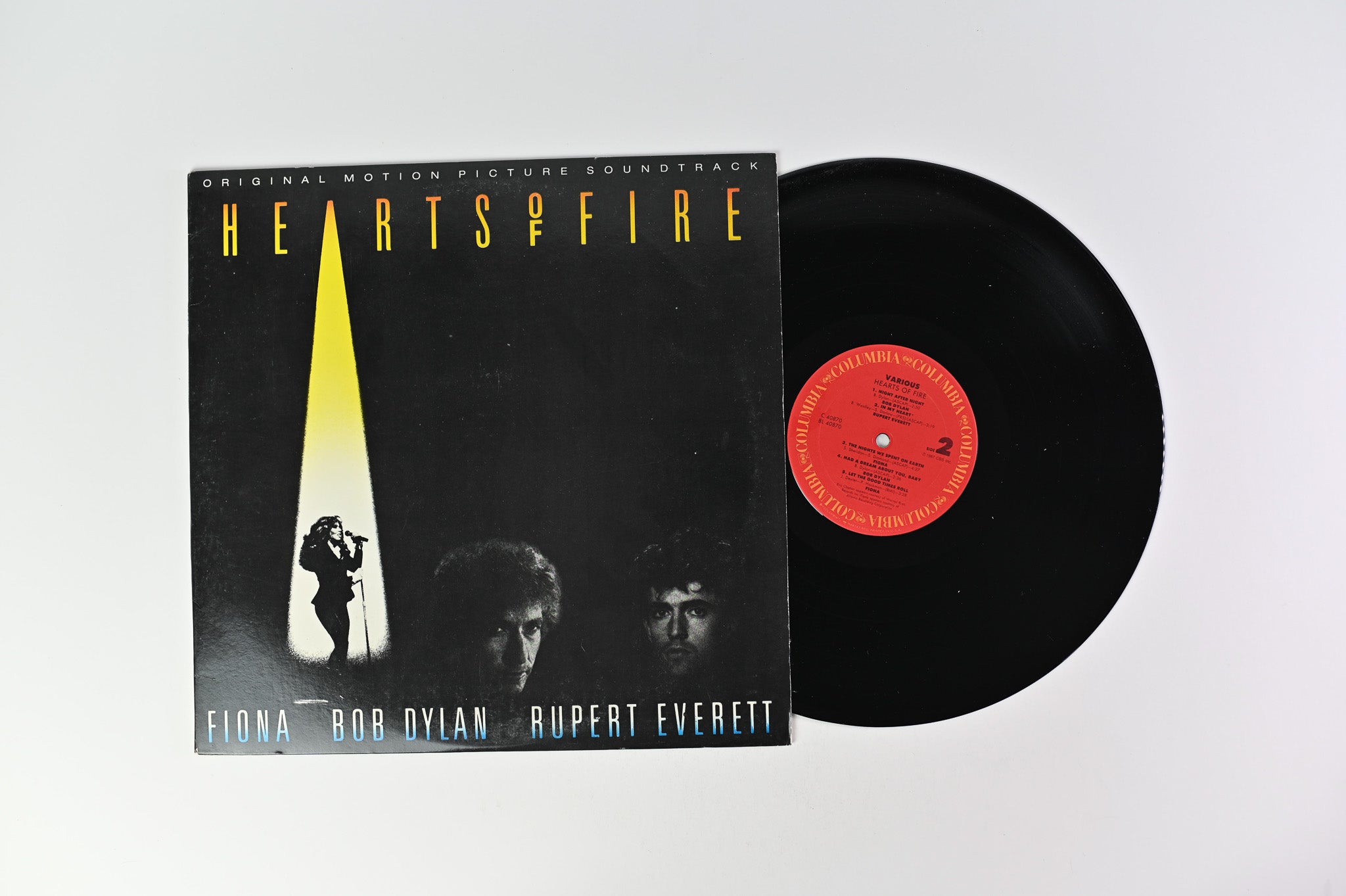 Various - Hearts Of Fire (Original Motion Picture Soundtrack) on Columbia