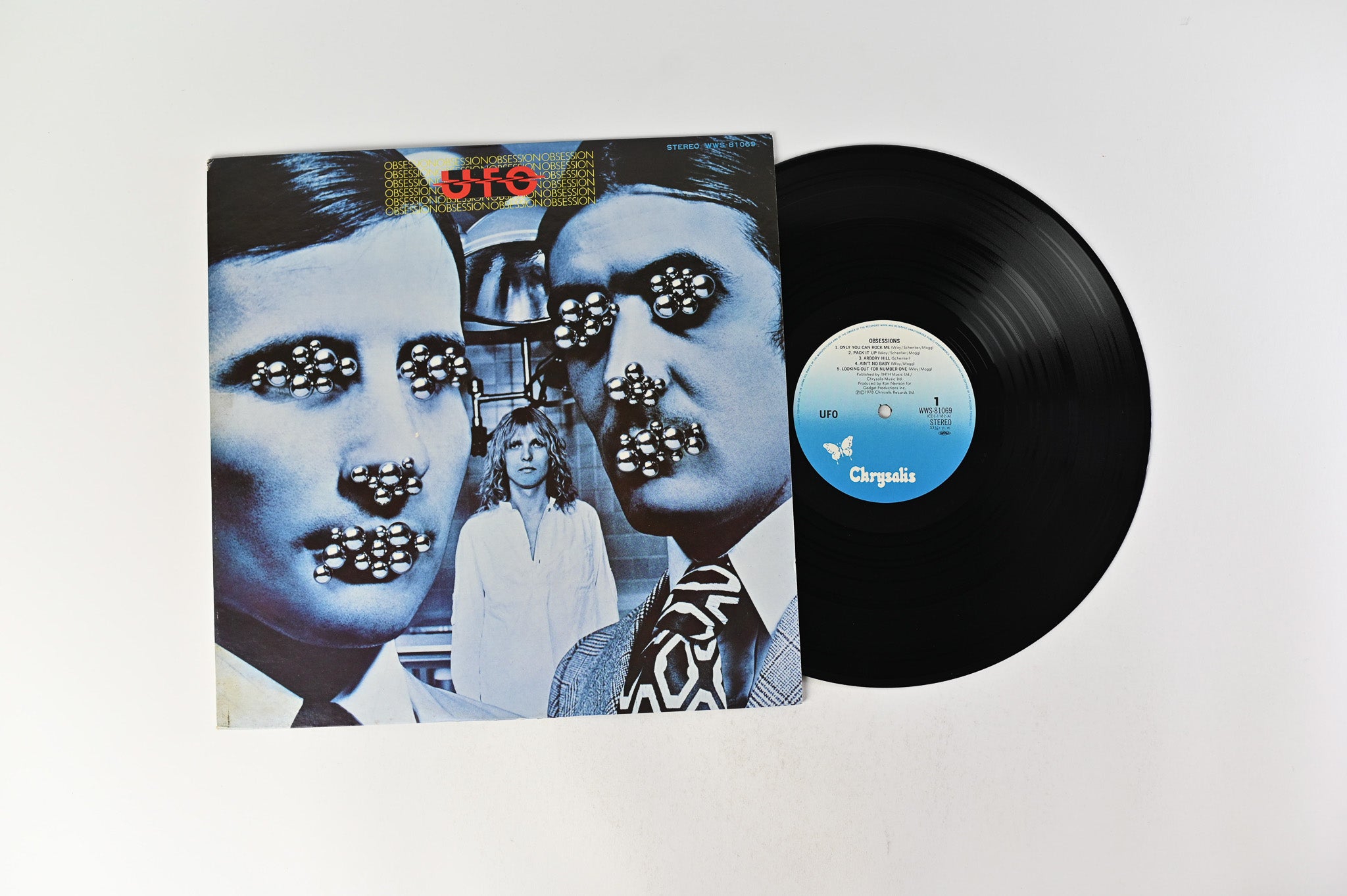 UFO - Obsession on Chrysalis - Japanese pressing