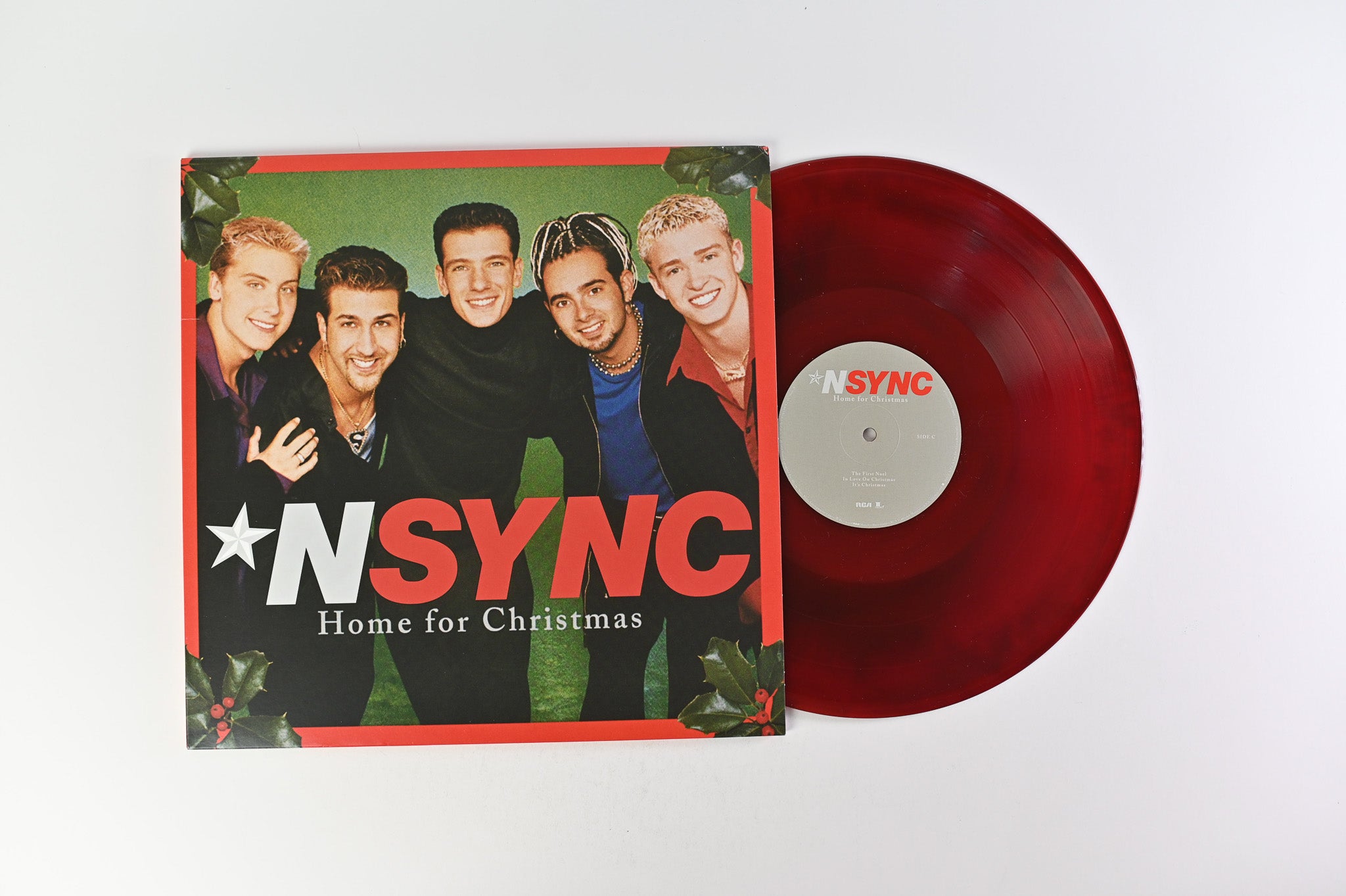 *NSYNC - Home For Christmas on Legacy Ltd Red & Green Reissue