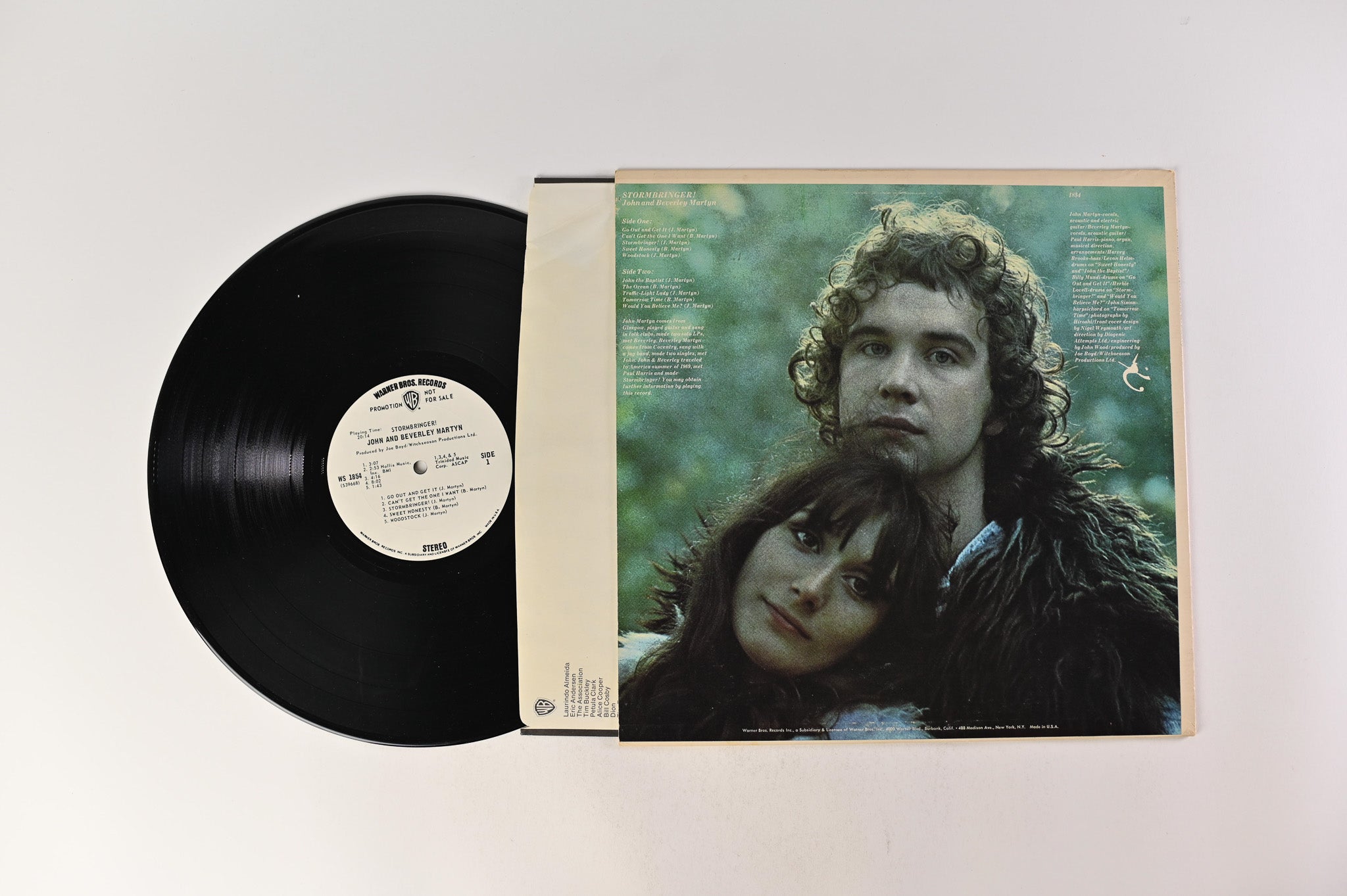 John & Beverley Martyn - Stormbringer! on Warner Bros. Records - Promo