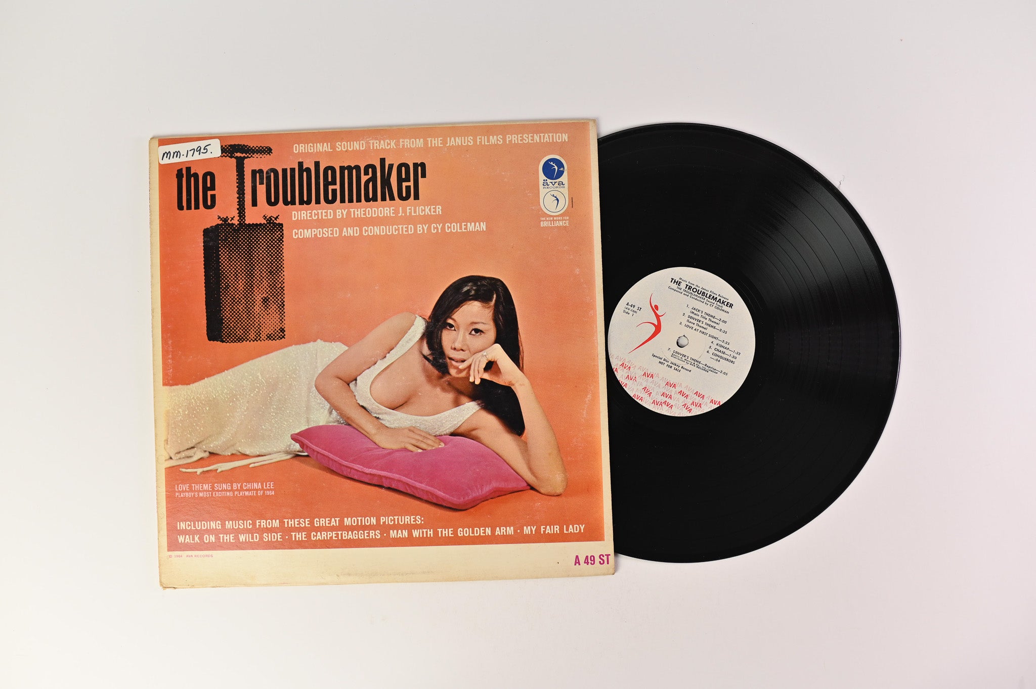 Cy Coleman - The Troublemaker (Original Sound Track From The Janus Films Presentation) on Ava Records