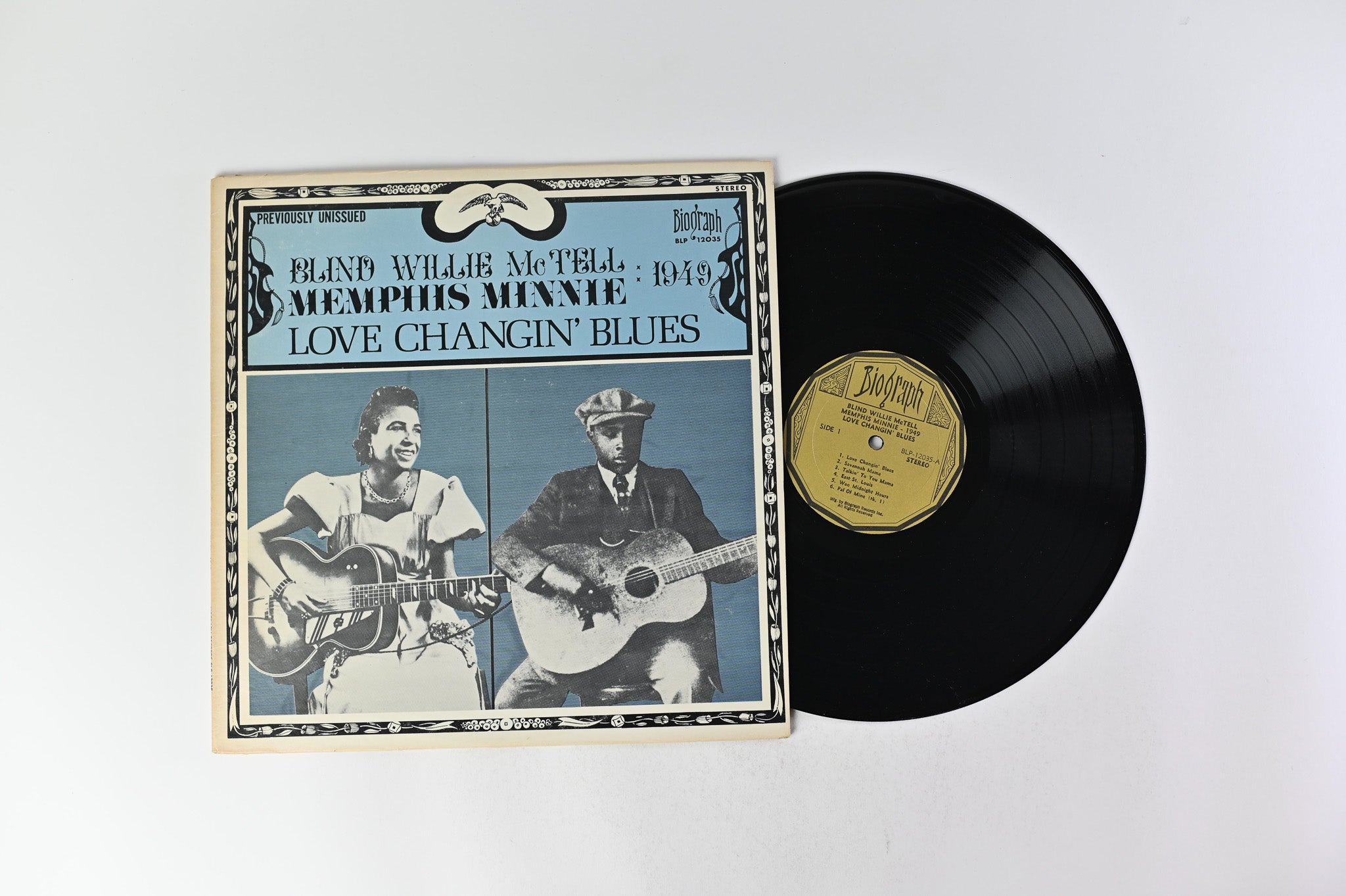Blind Willie McTell - Love Changin' Blues on Biograph