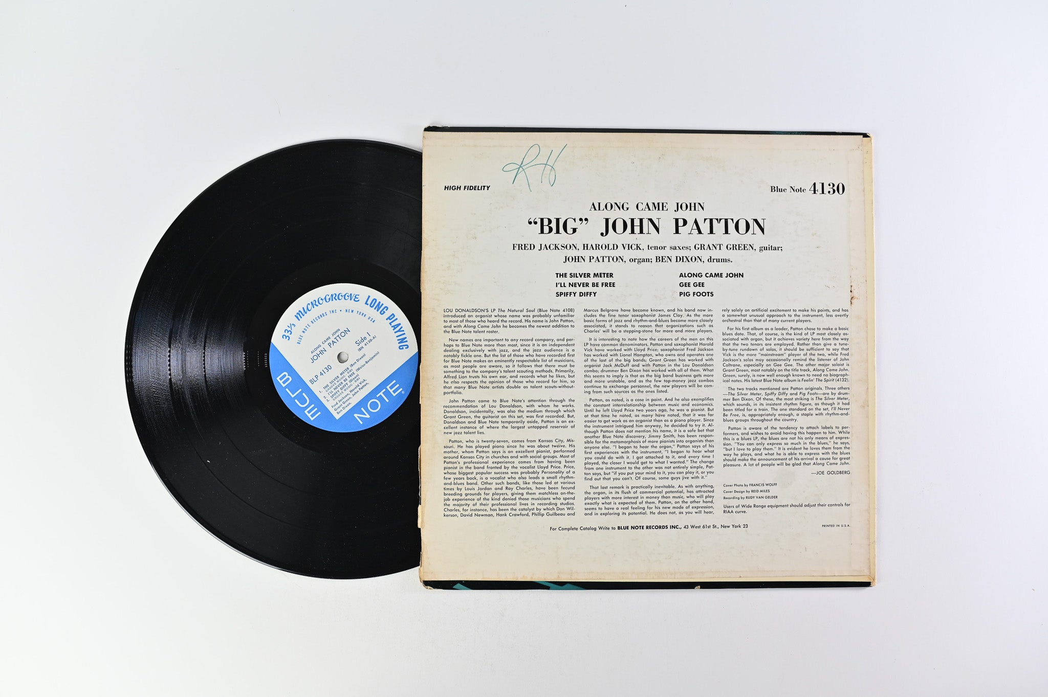 John Patton - Along Came John on Blue Note Mono Repress