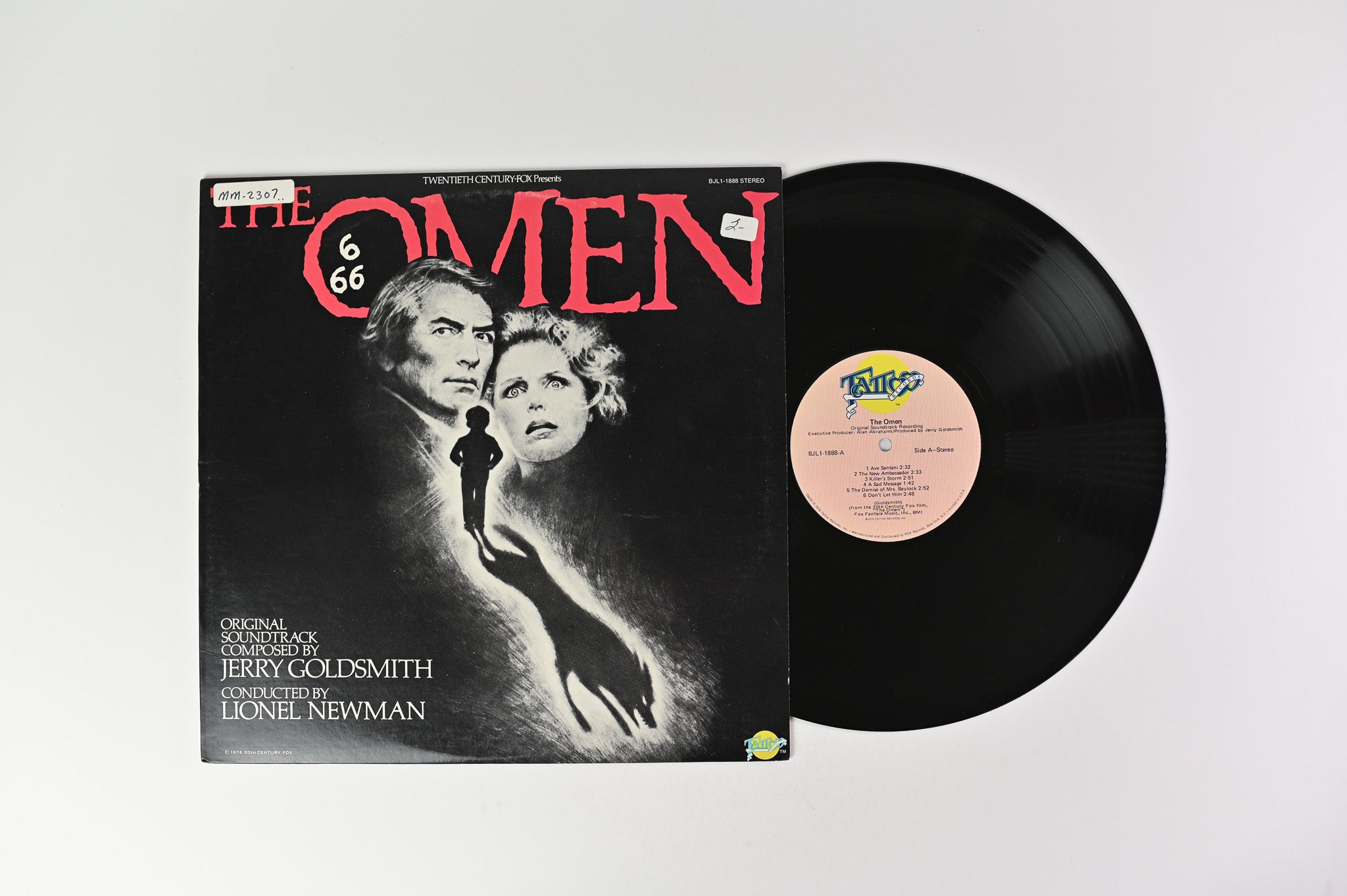 Jerry Goldsmith - The Omen - Original Motion Picture Soundtrack on Tattoo Records