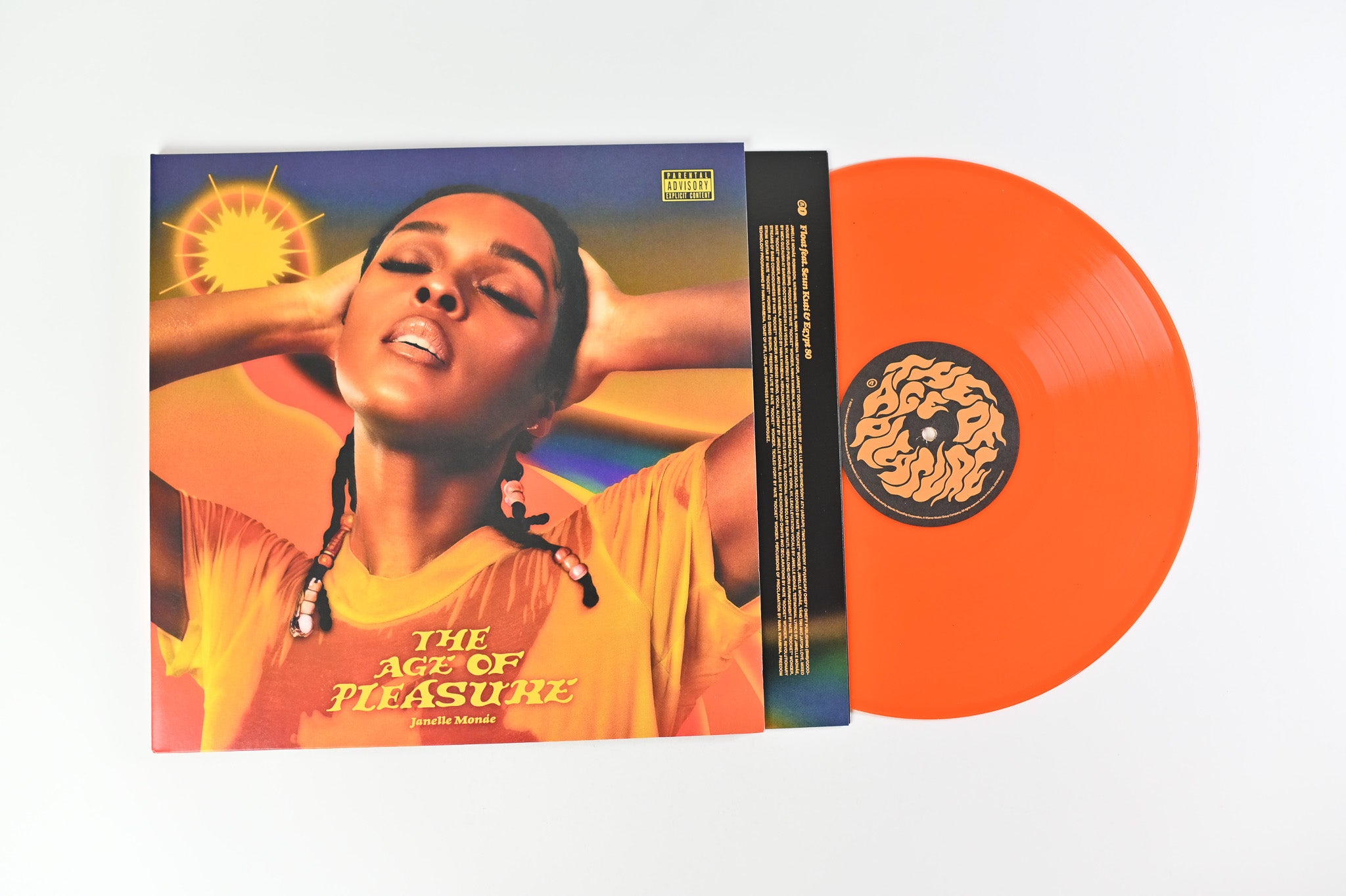 Janelle Monáe - The Age Of Pleasure on Bad Boy Atlantic Orange Crush