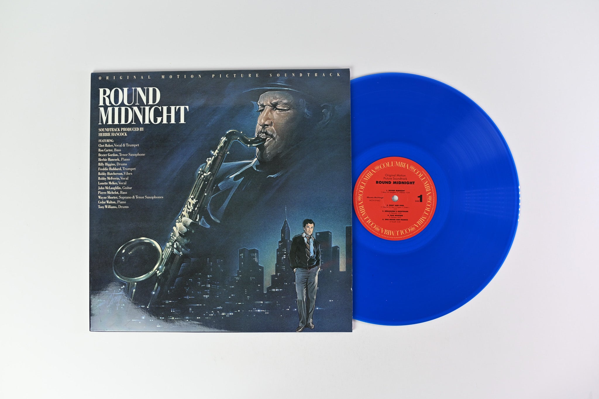Herbie Hancock - Round Midnight (Original Motion Picture Soundtrack) on Music On Vinyl Translucent Blue Vinyl