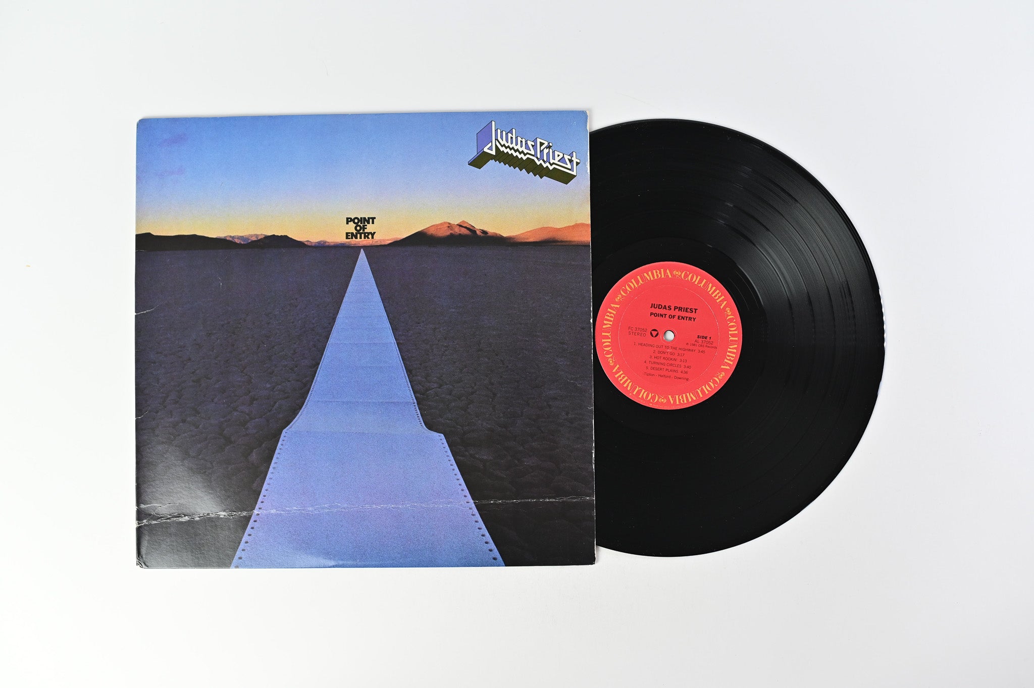 Judas Priest - Point Of Entry on Columbia