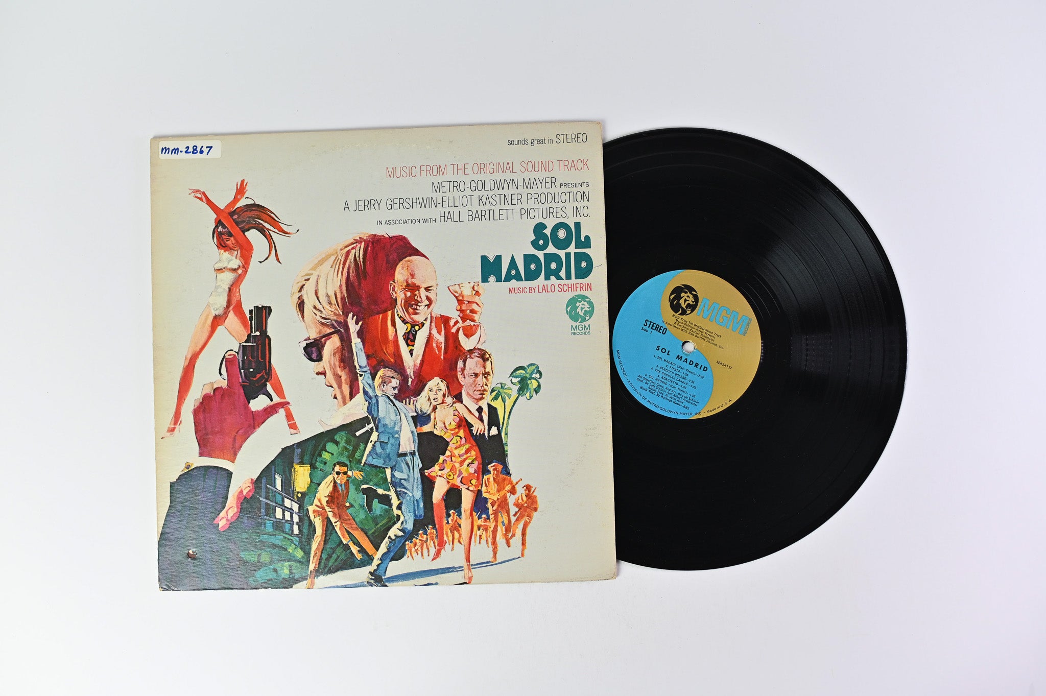 Lalo Schifrin - Sol Madrid (Music From The Original Sound Track) on MGM Records