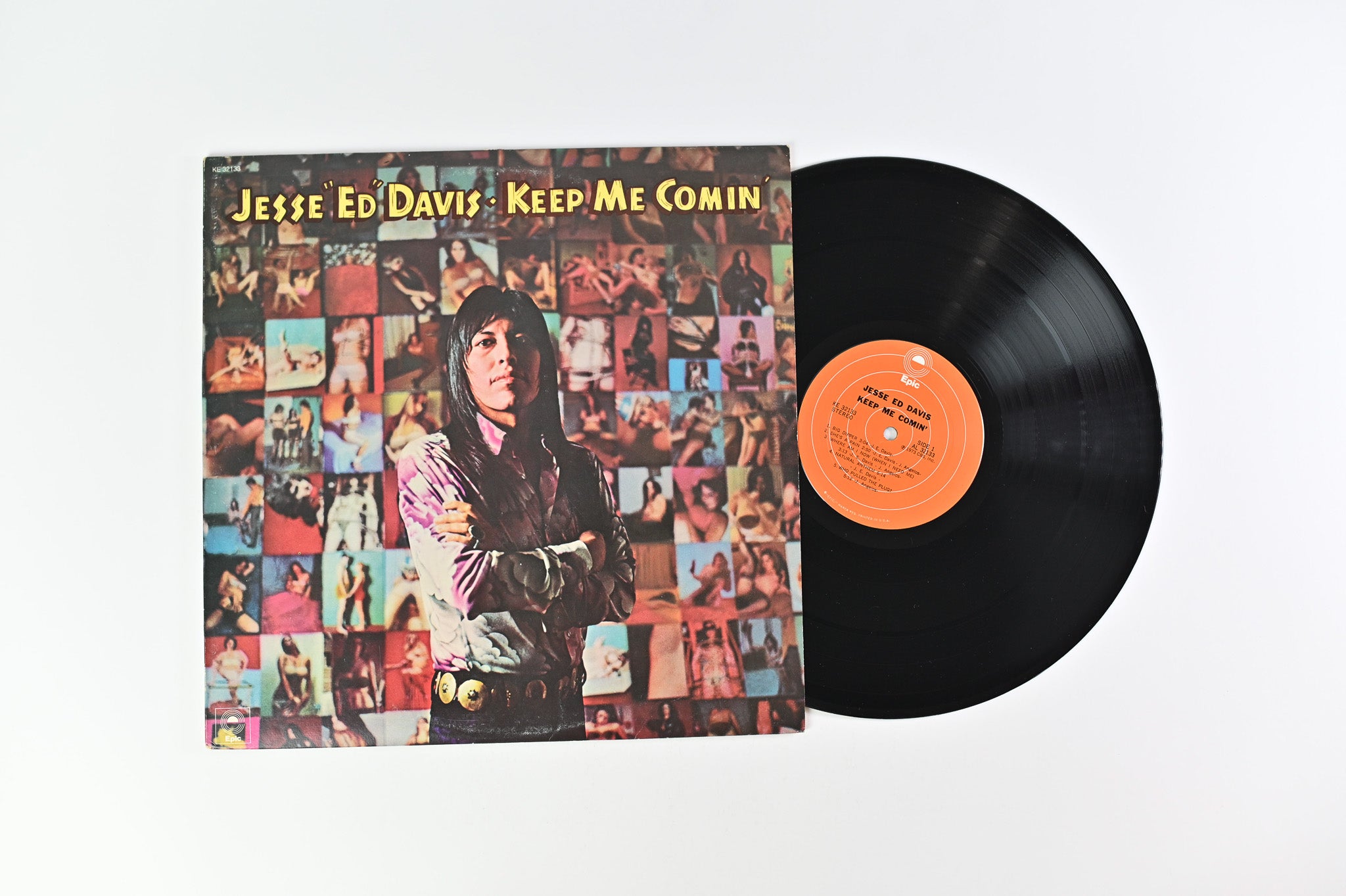 Jesse Ed Davis - Keep Me Comin' on Epic With Bonus 7"