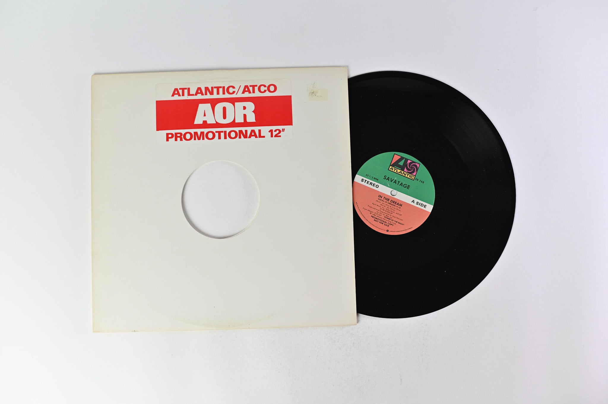 Savatage - In The Dream on Atlantic - 12" Promo