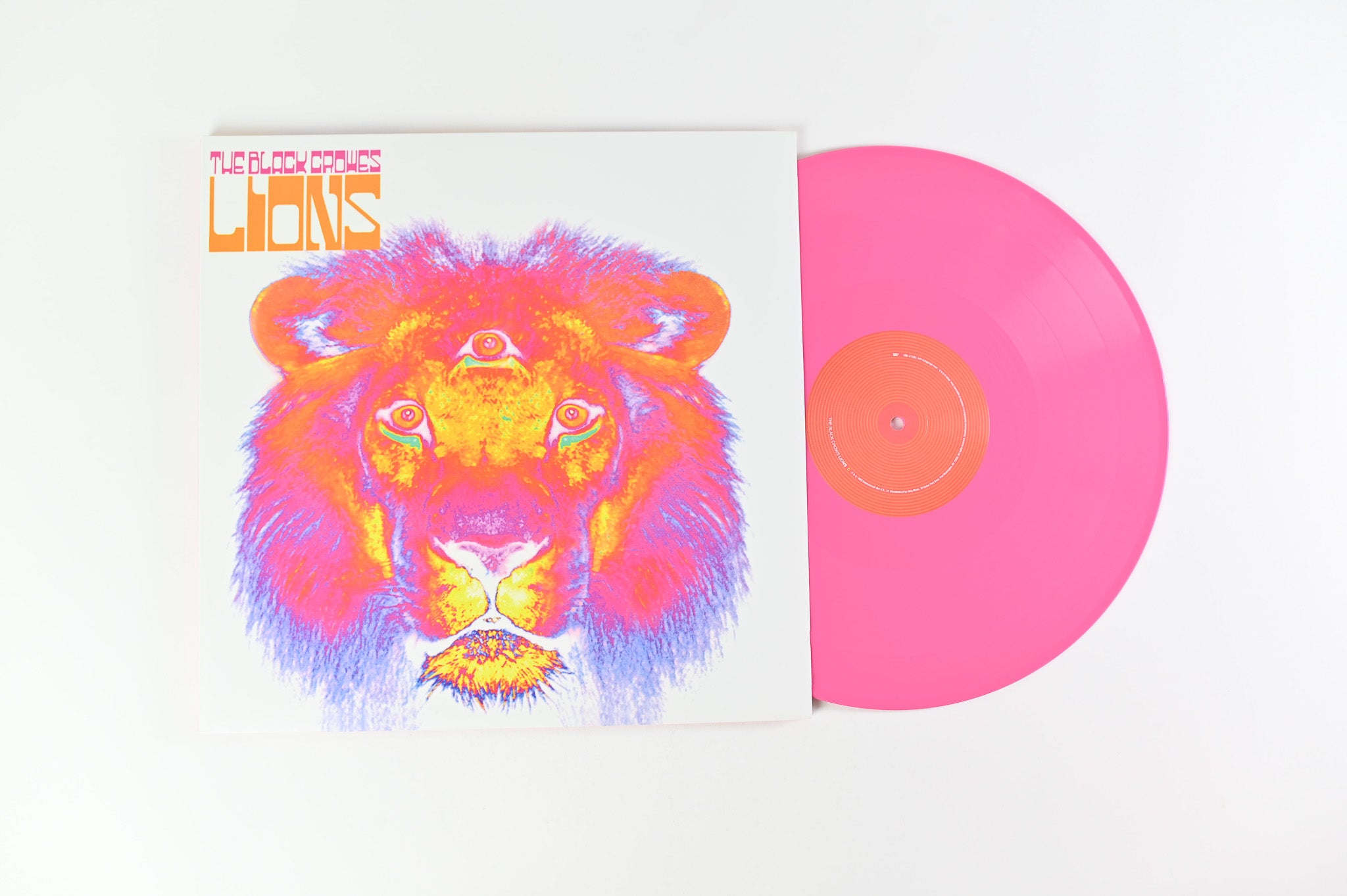 The Black Crowes - Lions on eOne RSD 2020 Ltd Pink Vinyl Reissue