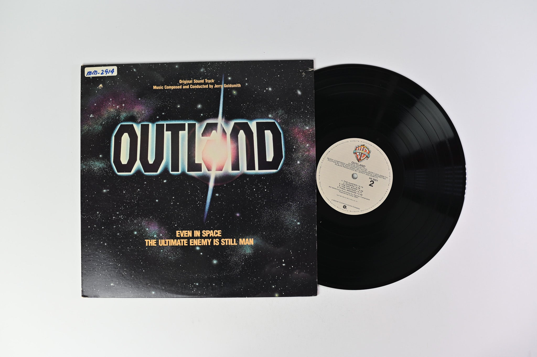 Jerry Goldsmith - Outland (Original Motion Picture Soundtrack) on Warner Bros. Records