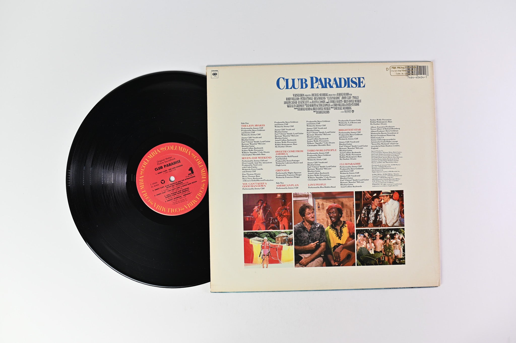 Various - Club Paradise - Original Motion Picture Soundtrack on Columbia